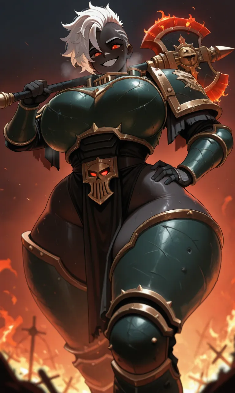 Warhamer 40k - Fem-Vulkan daidoujipv ai generated page 2 full