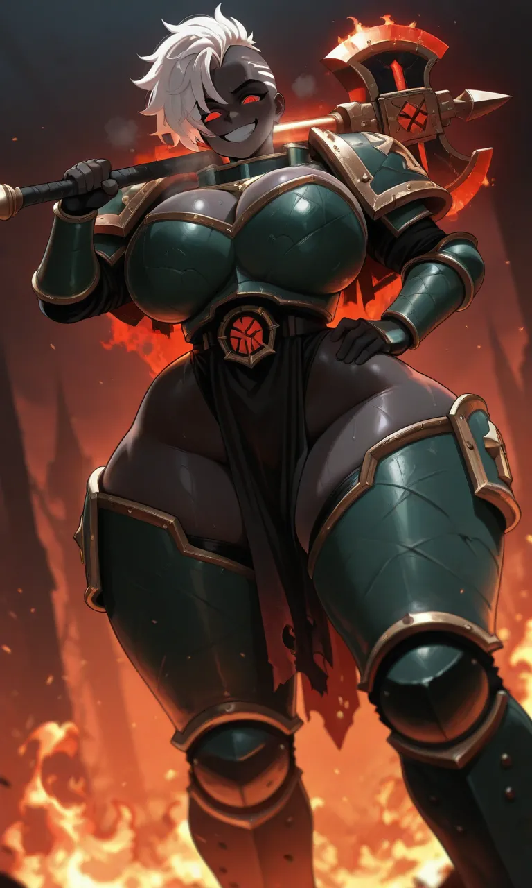 Warhamer 40k - Fem-Vulkan daidoujipv ai generated page 3 full