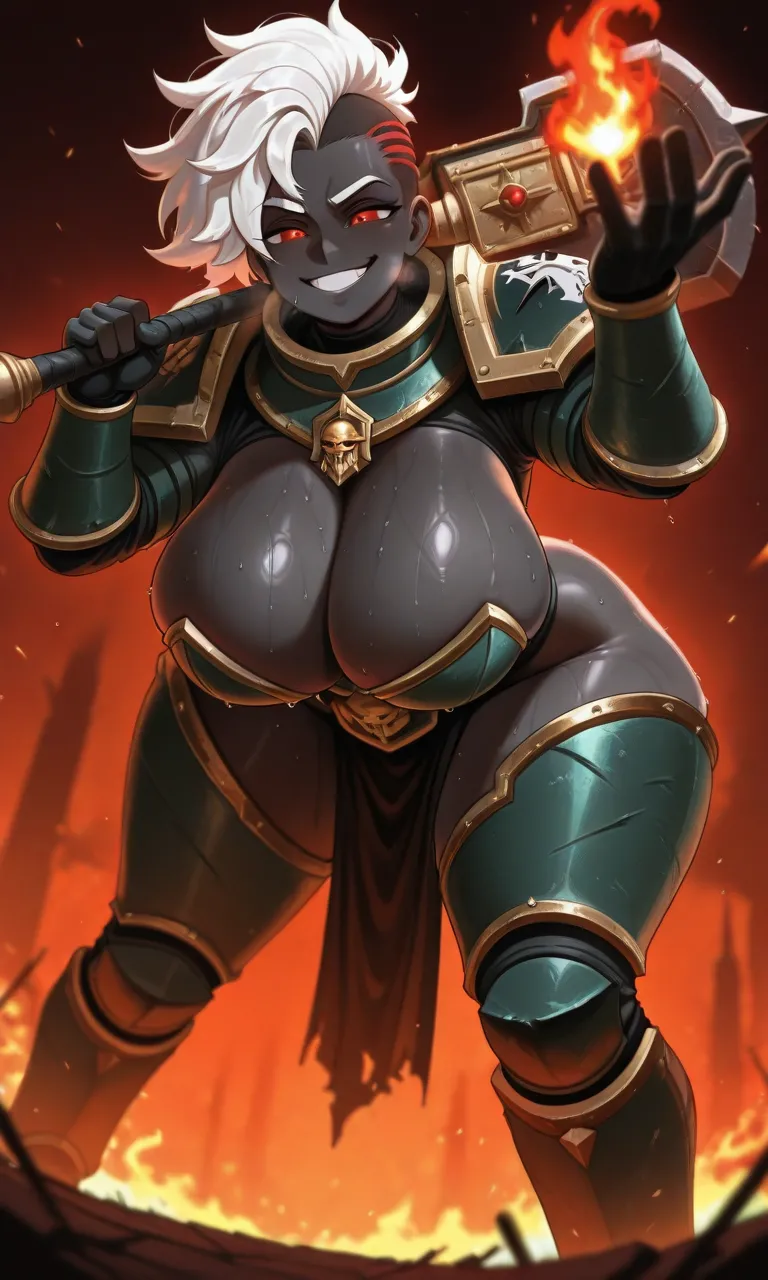 Warhamer 40k - Fem-Vulkan daidoujipv ai generated page 6 full