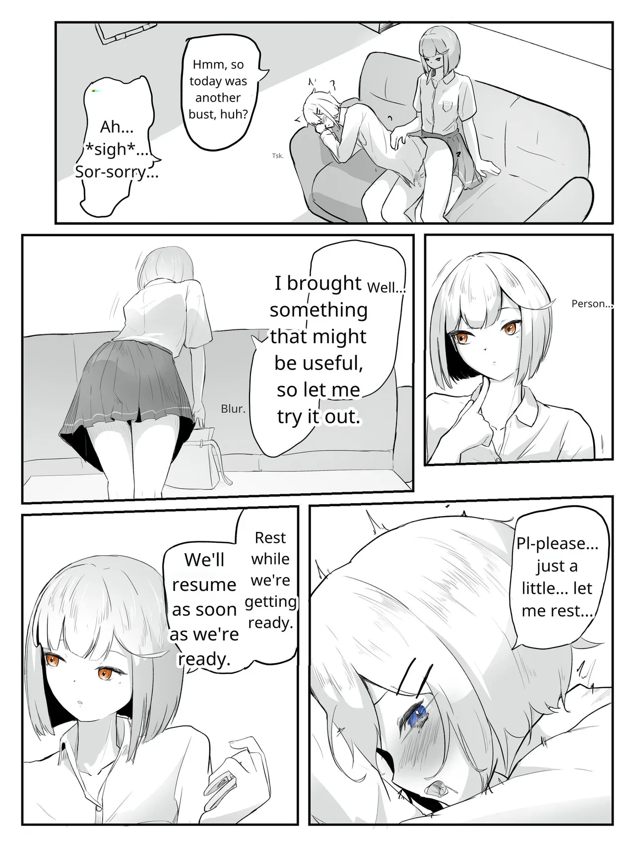 I want the student council to be all girls! - 2 page 6 full