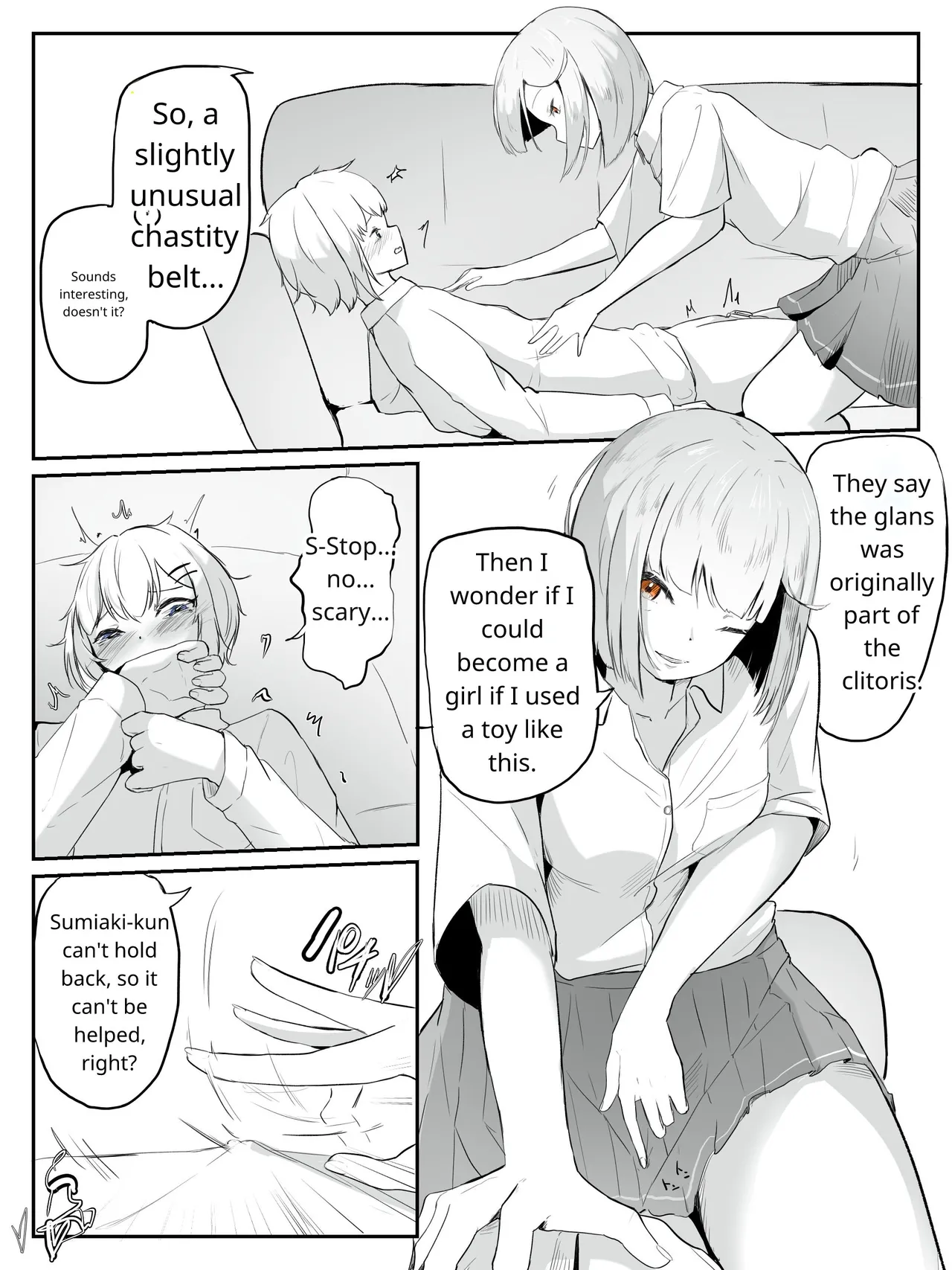 I want the student council to be all girls! - 2 page 8 full