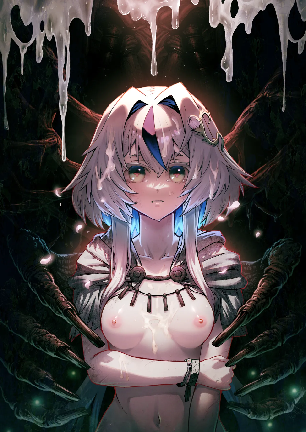 [I'm moralist (柳原ミツキ、犬侍、タケ)] 牝華貪蟲オグフェスカ【前編】[半無修正] 日文 Hentai - Raw  67