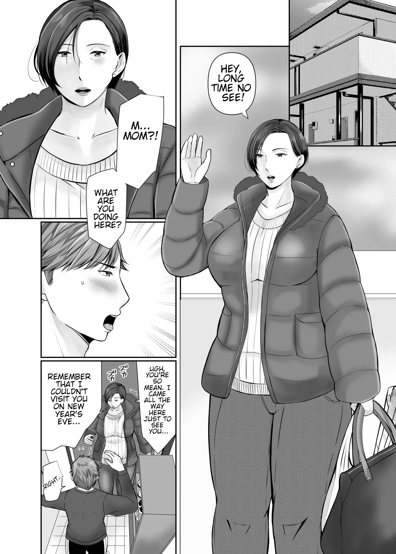 Hitorigurashi no Musuko ni Semararete... | My son, who lives on his own, talked me into it... page 2 full