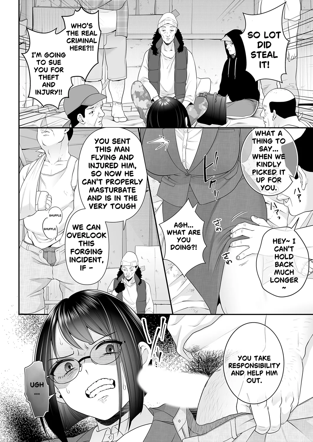 Where I Belong? ~ Sullying a Hygenic, Masked Office Lady ~  | Watashi no arika 〜 keppeki masuku OL wa yogosa reru ~ page 8 full
