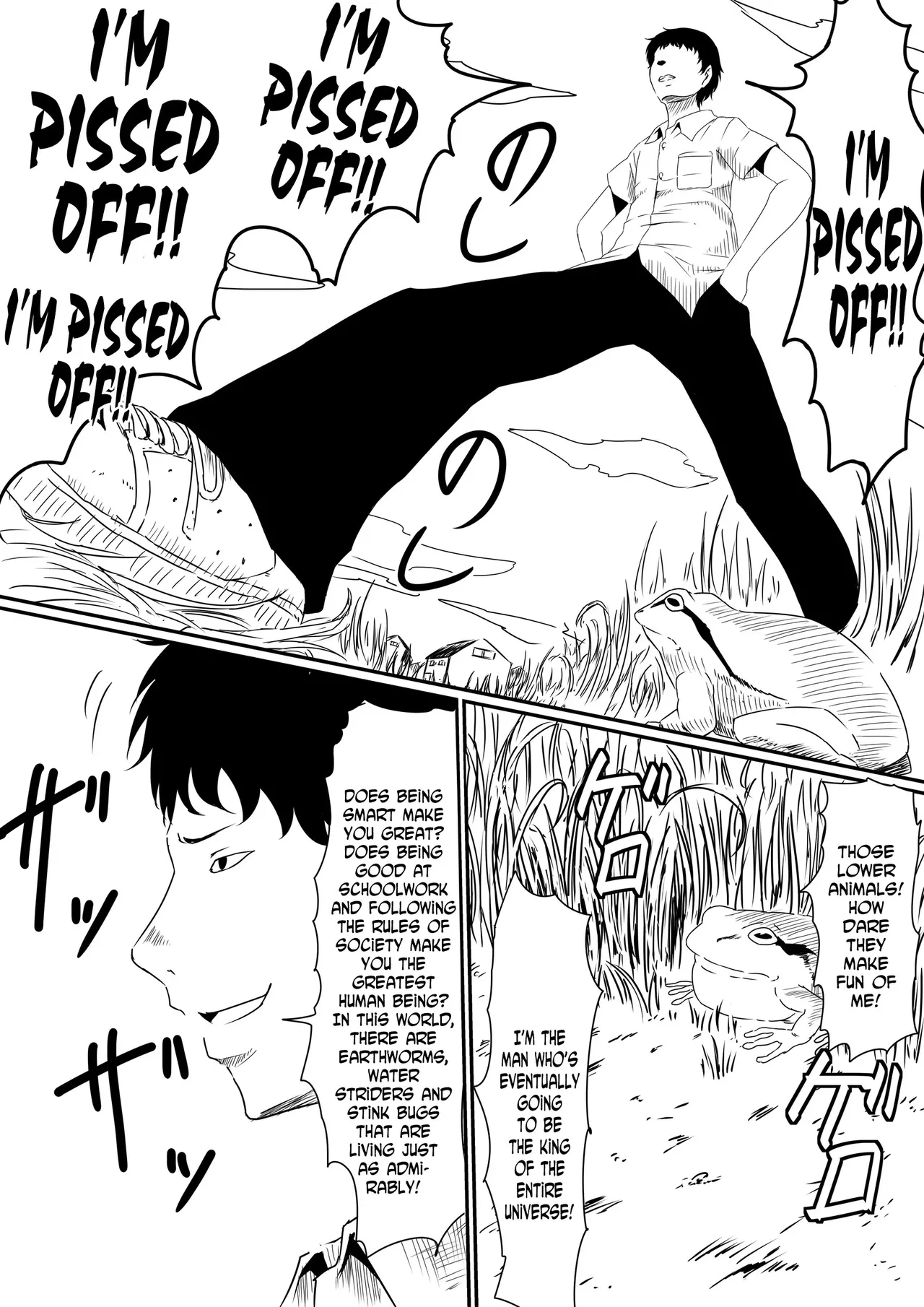 Kami no Chinko o Motsu Shounen | Zenpen + Chinko ni Yuki Kuruu Haha to Shimai + Kami no Chinko de Yaritai Houdai! page 3 full