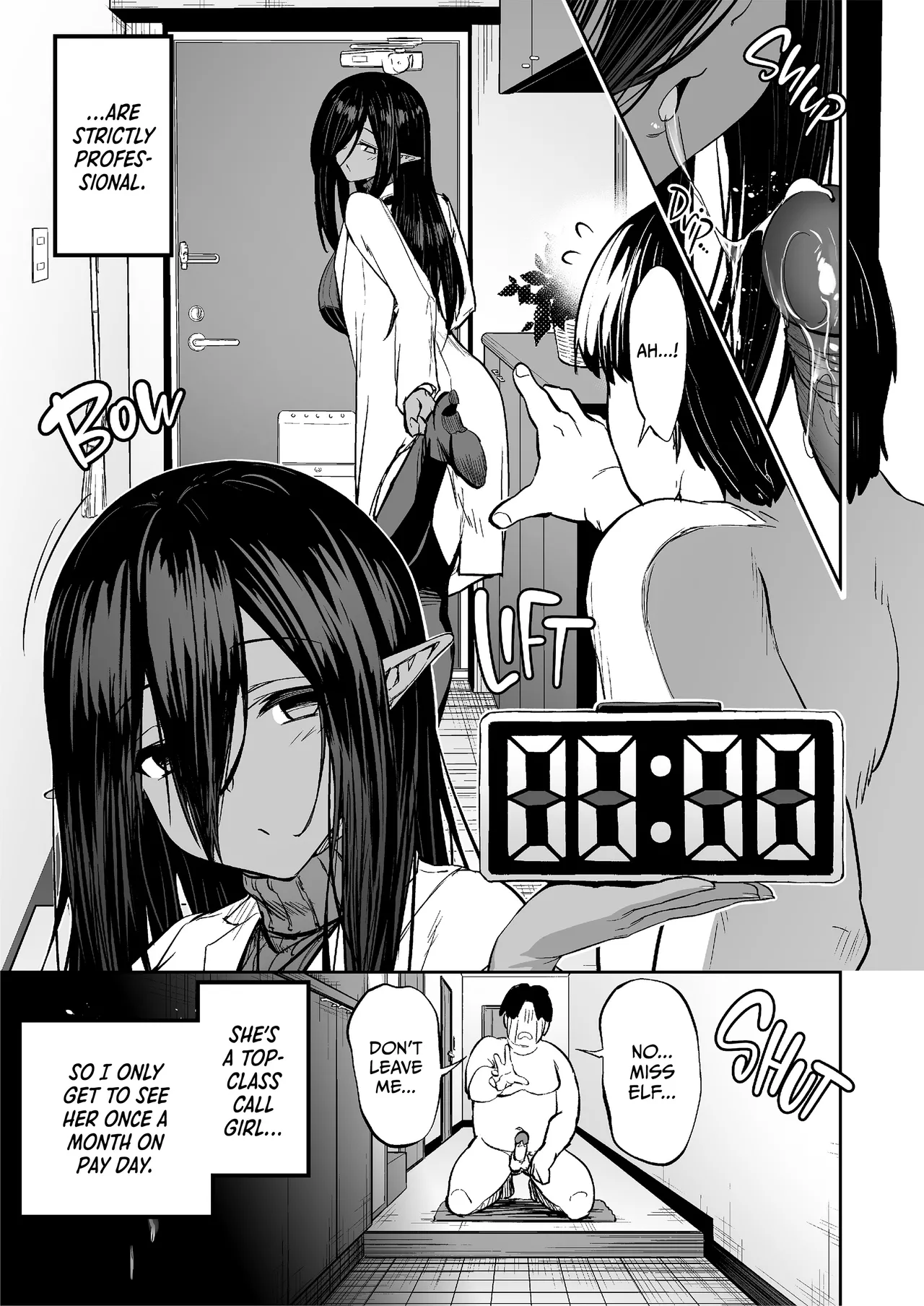 Mugon Muhyoujou no Kasshoku Elf, Rental Shitemasu + Gojitsudan | Rent-an-Elf + Afterstory page 8 full