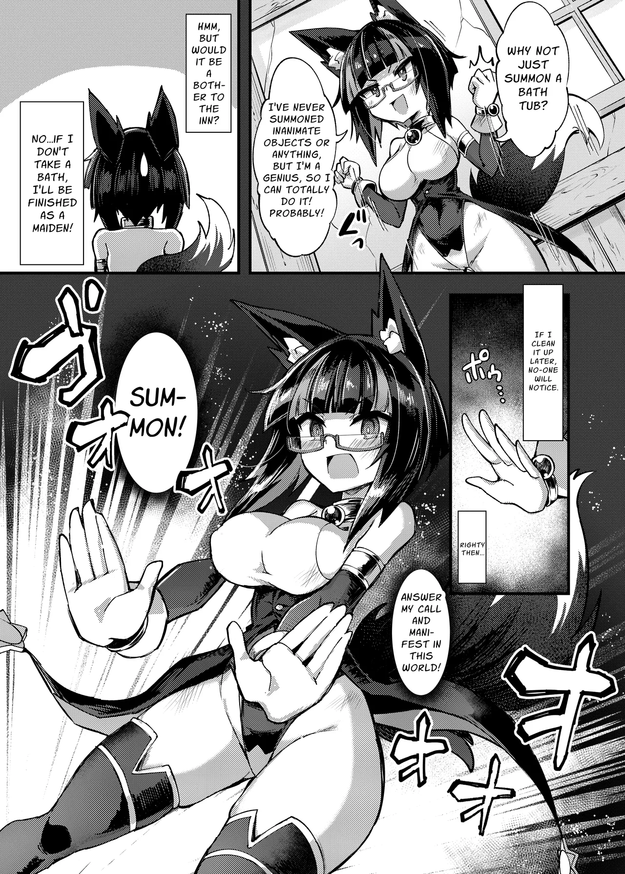 Shoukan Shoujo 2 ~ Baburu de Kuri Houhinai made Osouji Sare Hen ~ | Summoned Girl 2 ~Thorough Clitty Cleaning With Bubbles Galore~ page 6 full