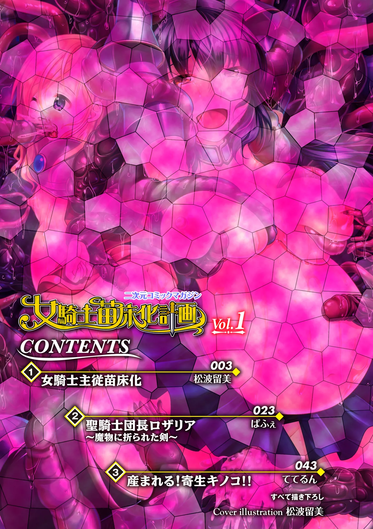 2D Comic Magazine Onna Kishi Naedokoka Keikaku Vol. 1 page 2 full