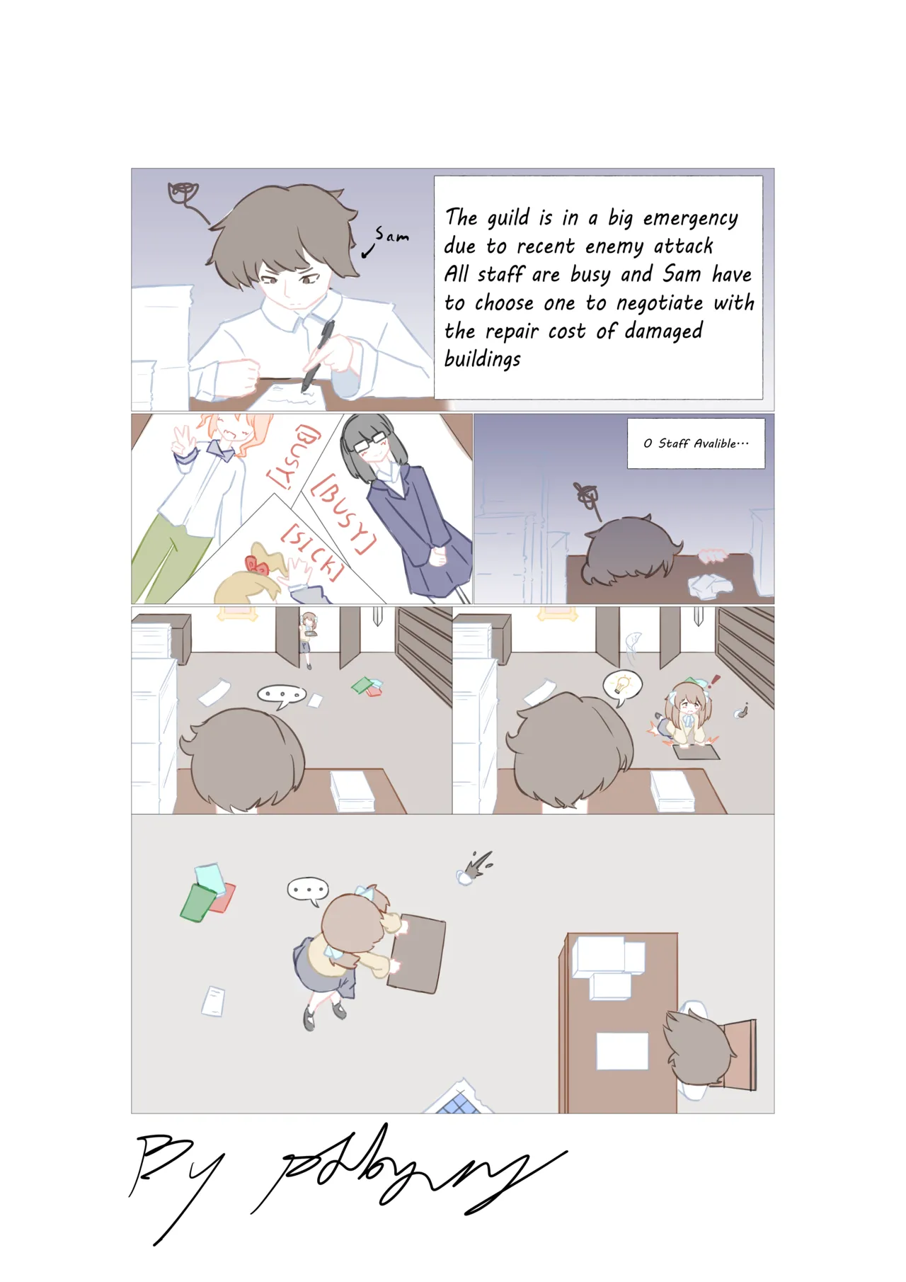 Too much tea page 1 full