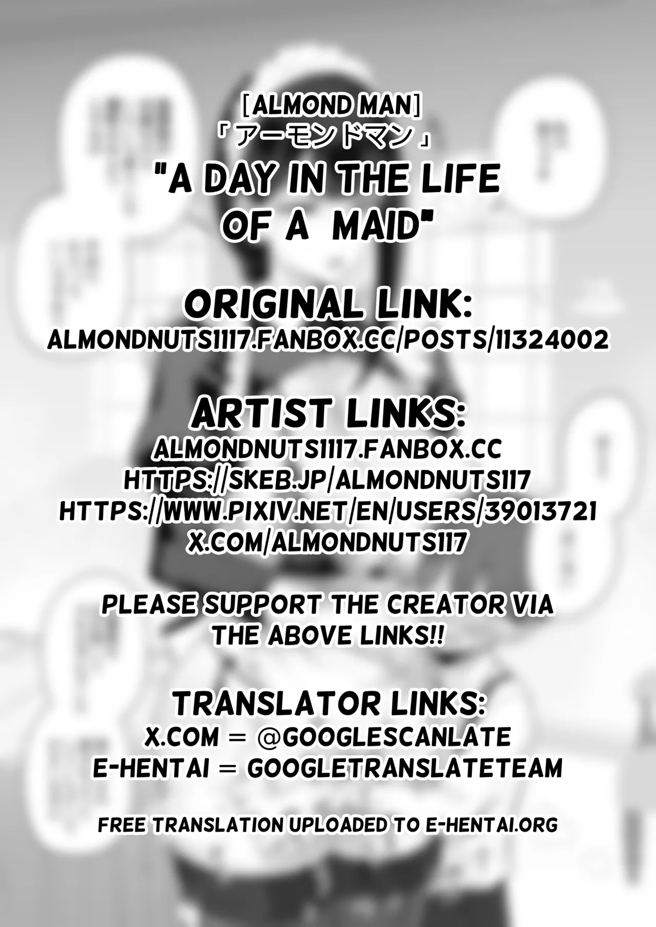 A Day in the Life of a Maid | Go hōshi suru meidosan'no 1-nichi page 9 full