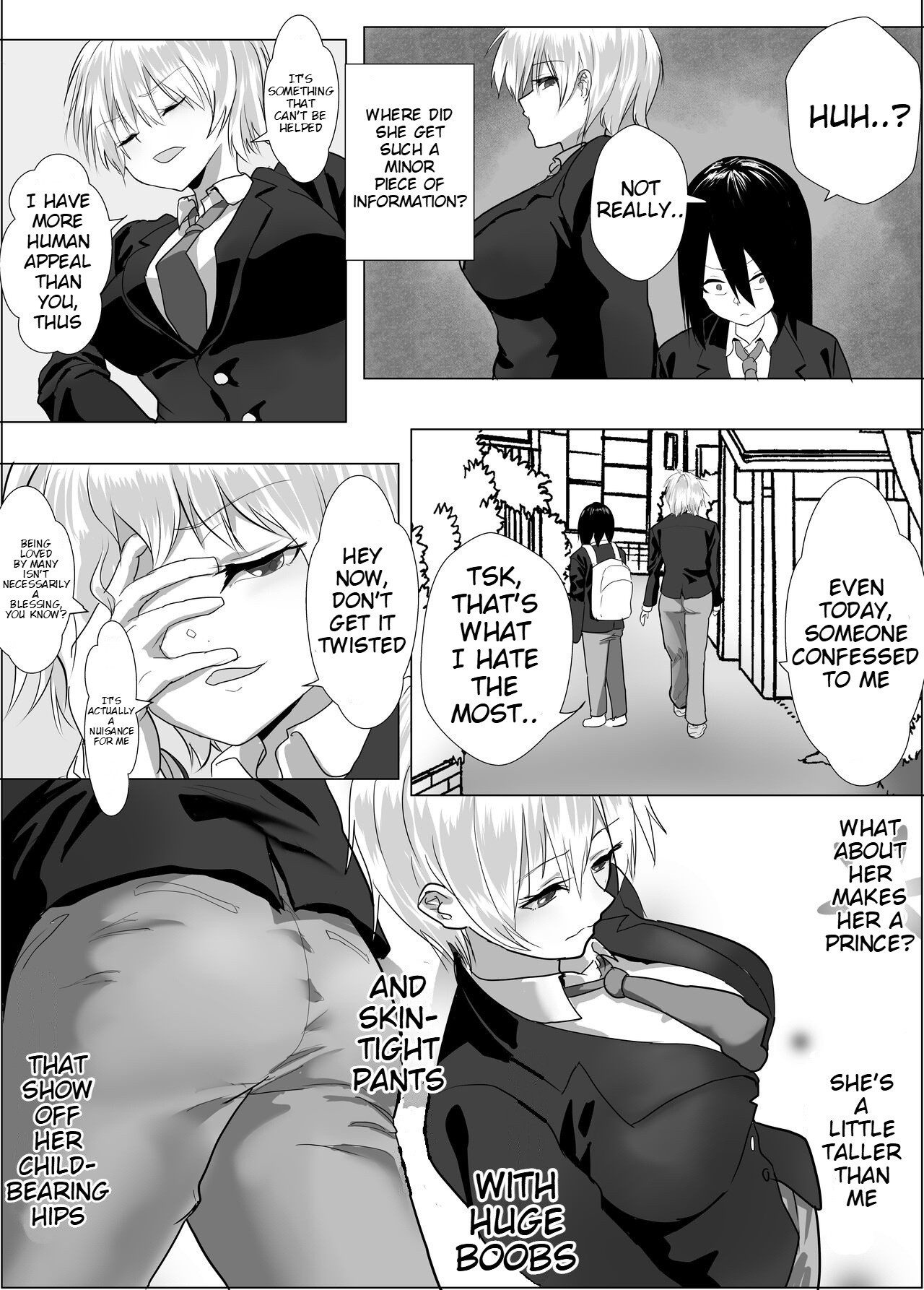 Narcissist na Ouji-sama-kei Joshi wa, Toilet Gaman Dekizu page 4 full