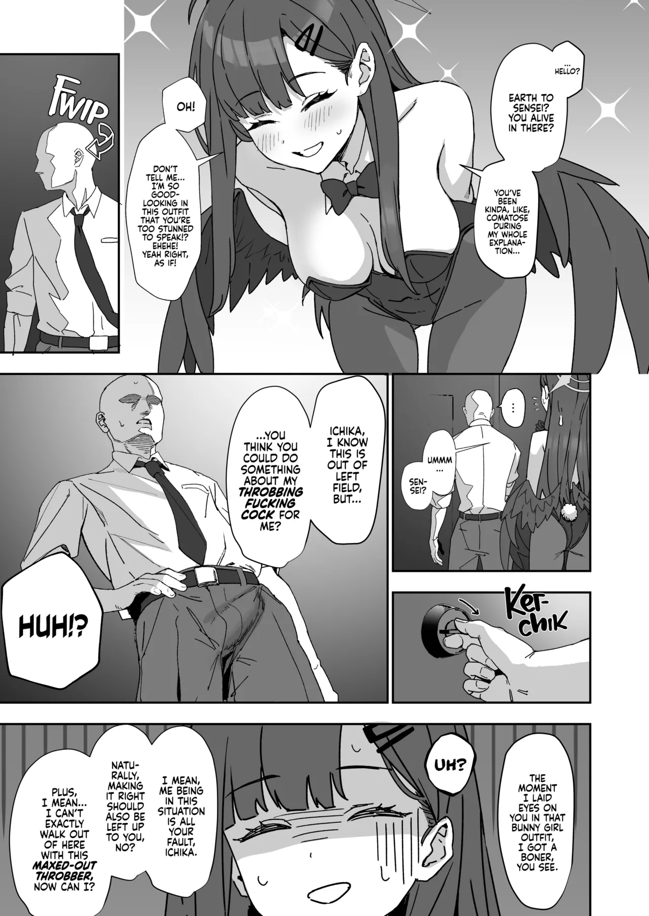 Nakamasa Ichika wa Bunny Cos o Kitemitai  | Bunny Archive Ichika Gets Kinda Curious About Trying on a Bunny Girl Outfit page 4 full