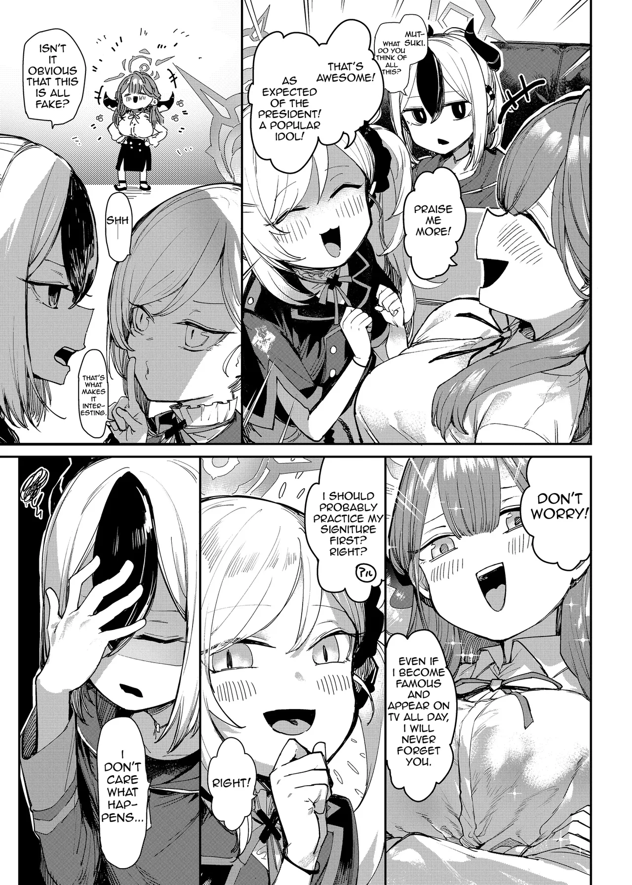 President Aru Makes Her Idol Debut!? page 4 full