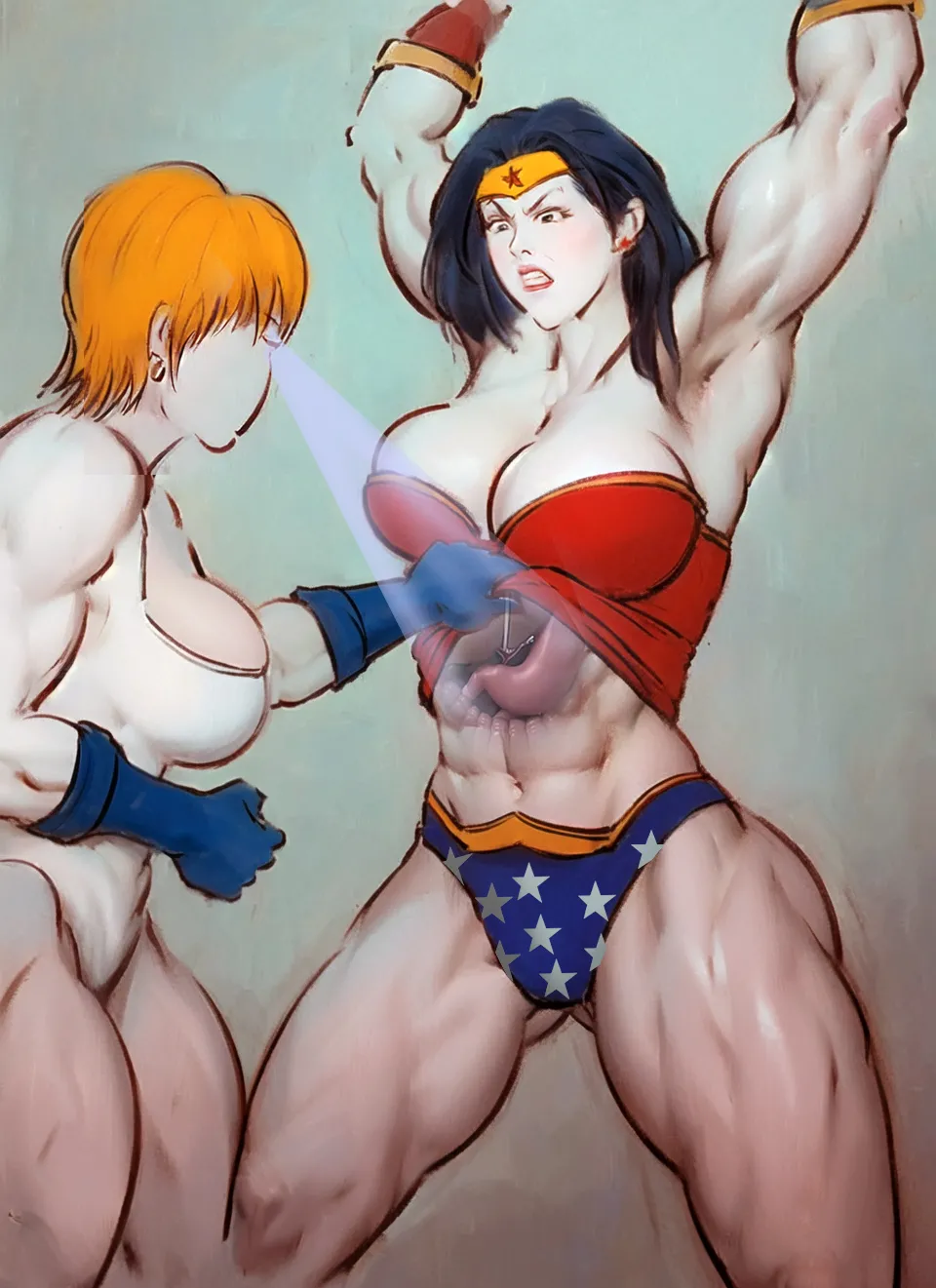 【战败得女超人】【虐杀类】-谨慎进入 page 3 full