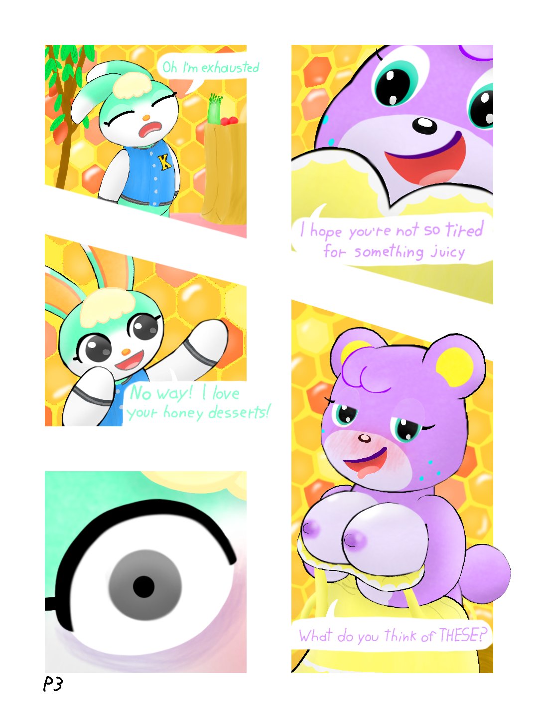 Megan and Sasha comic page 3 full