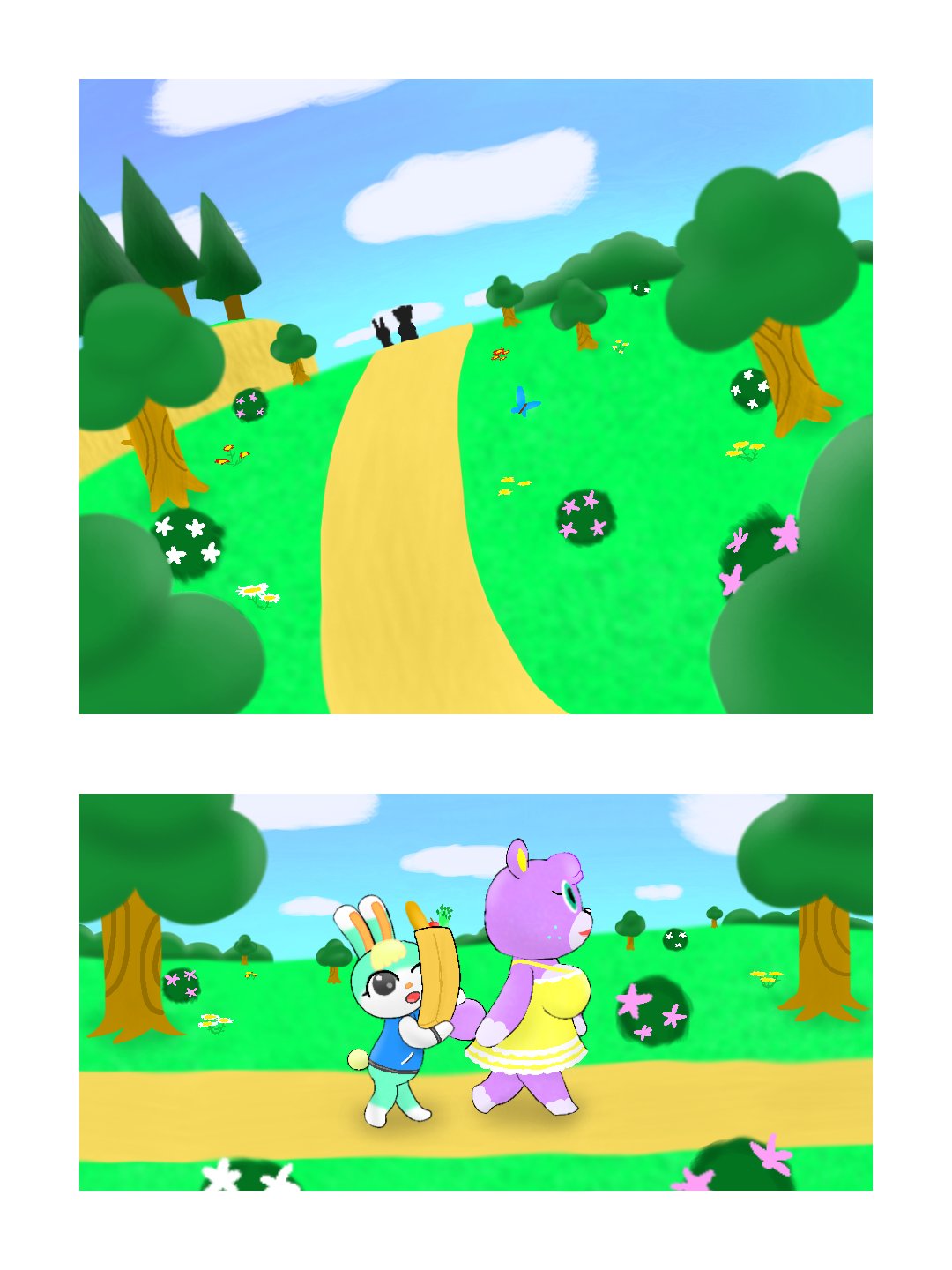 Megan and Sasha comic page 9 full