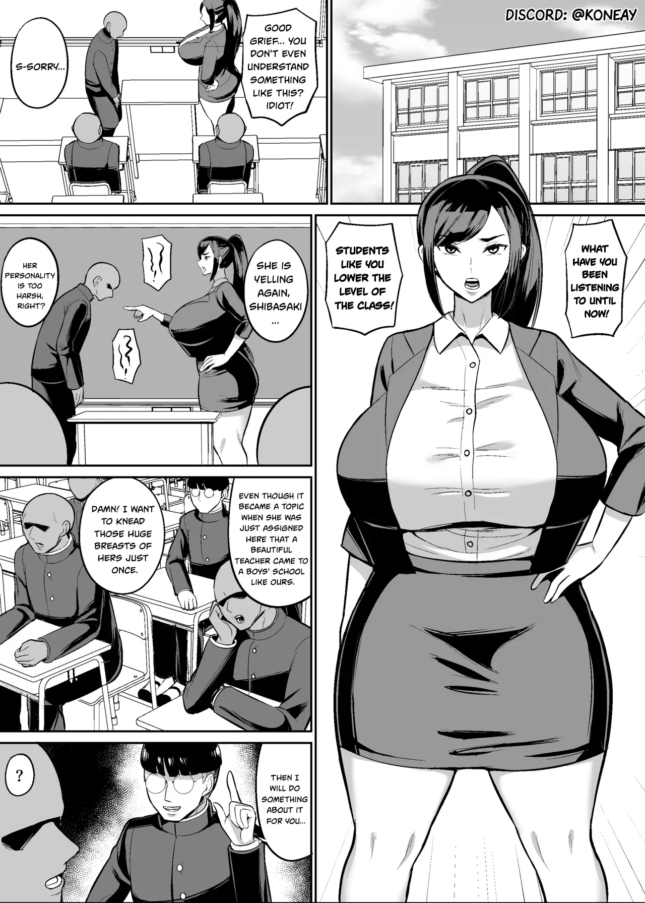 Original Female Teacher Hypno○ Manga page 1 full