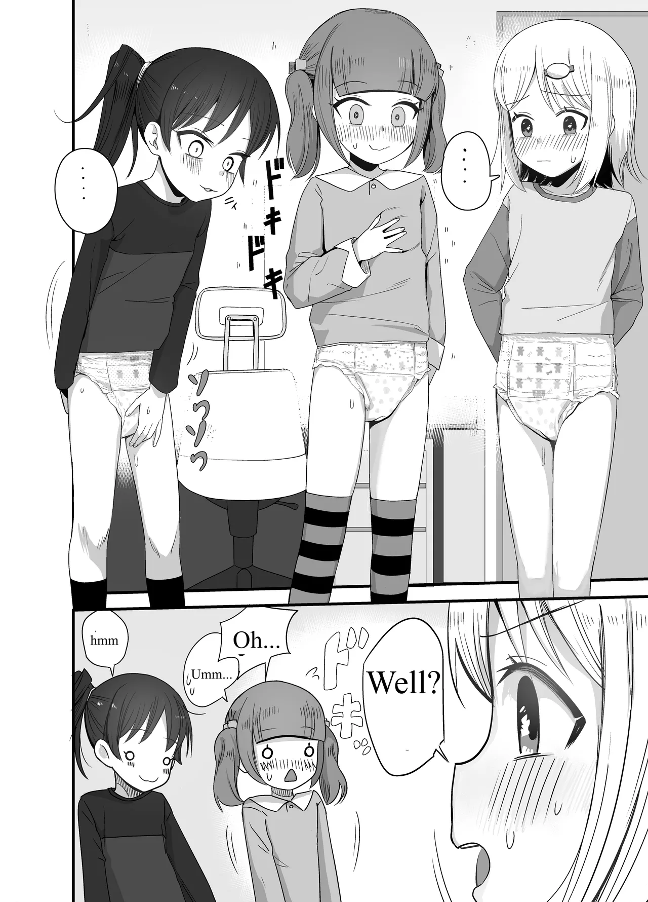 We All Tried Wearing The Diapers of Our Bed-Wetting Friend page 1 full