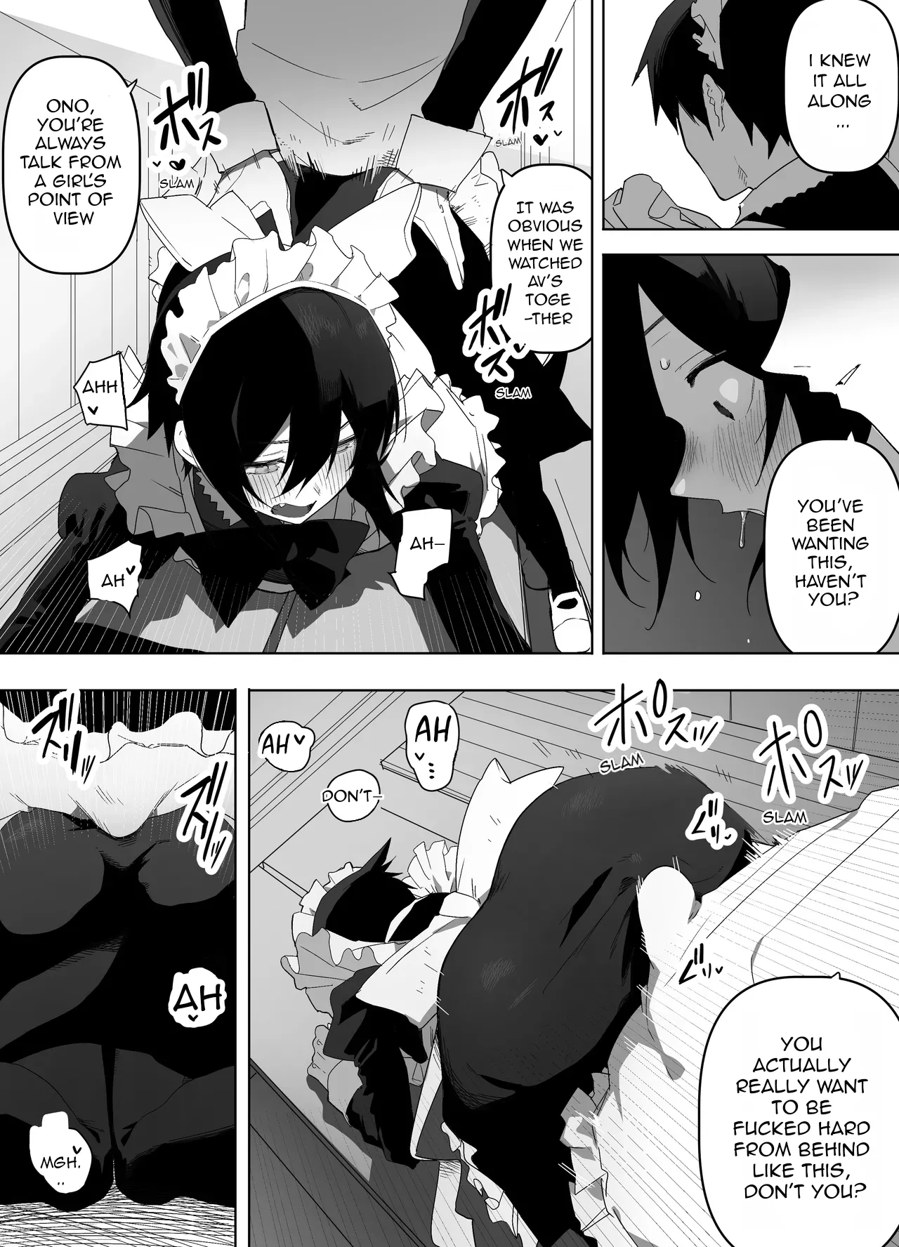 Nonke na Ore ga Doukyuusei ni Me o Tsukerare Mesu Ochi Suru Hanashi | A story about how a straight guy like me gets targeted by a classmate and turned into a woman page 10 full