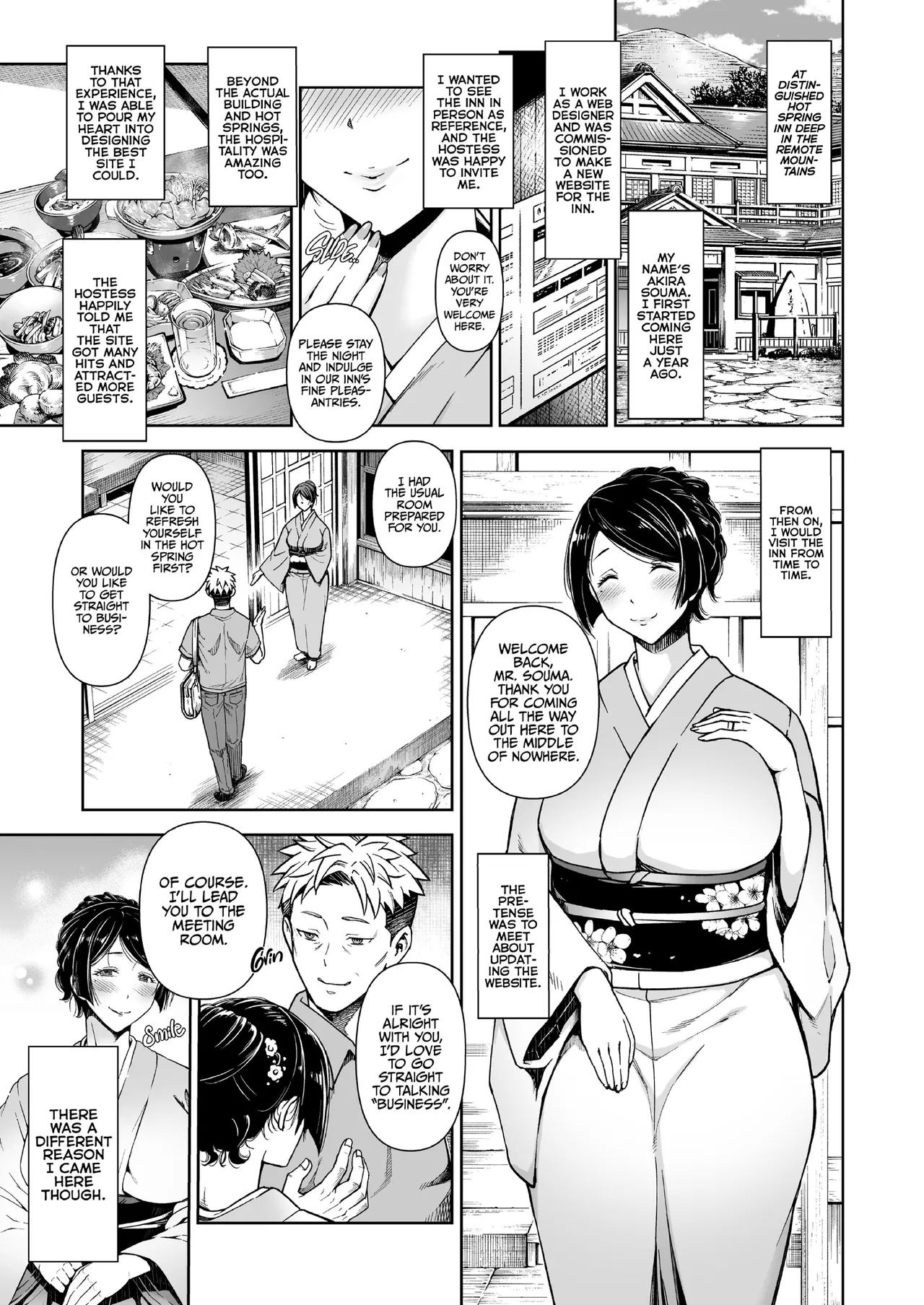 Shinise onsen ryokan no waka okami wa, akireru hodo sekkusu ga suki page 3 full