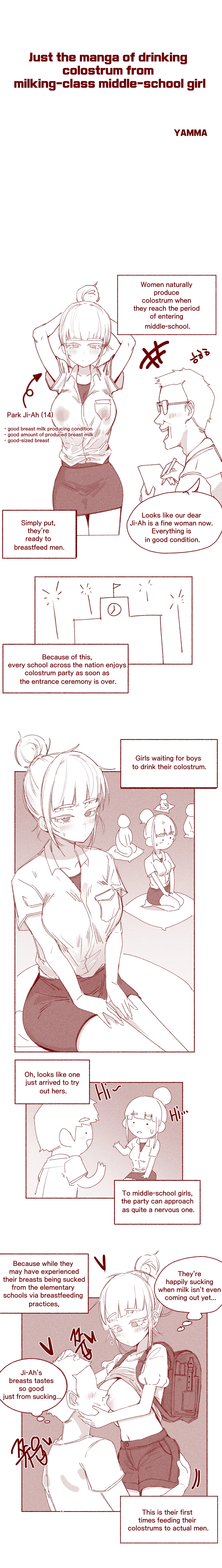 milking-class middle-school girl page 2 full