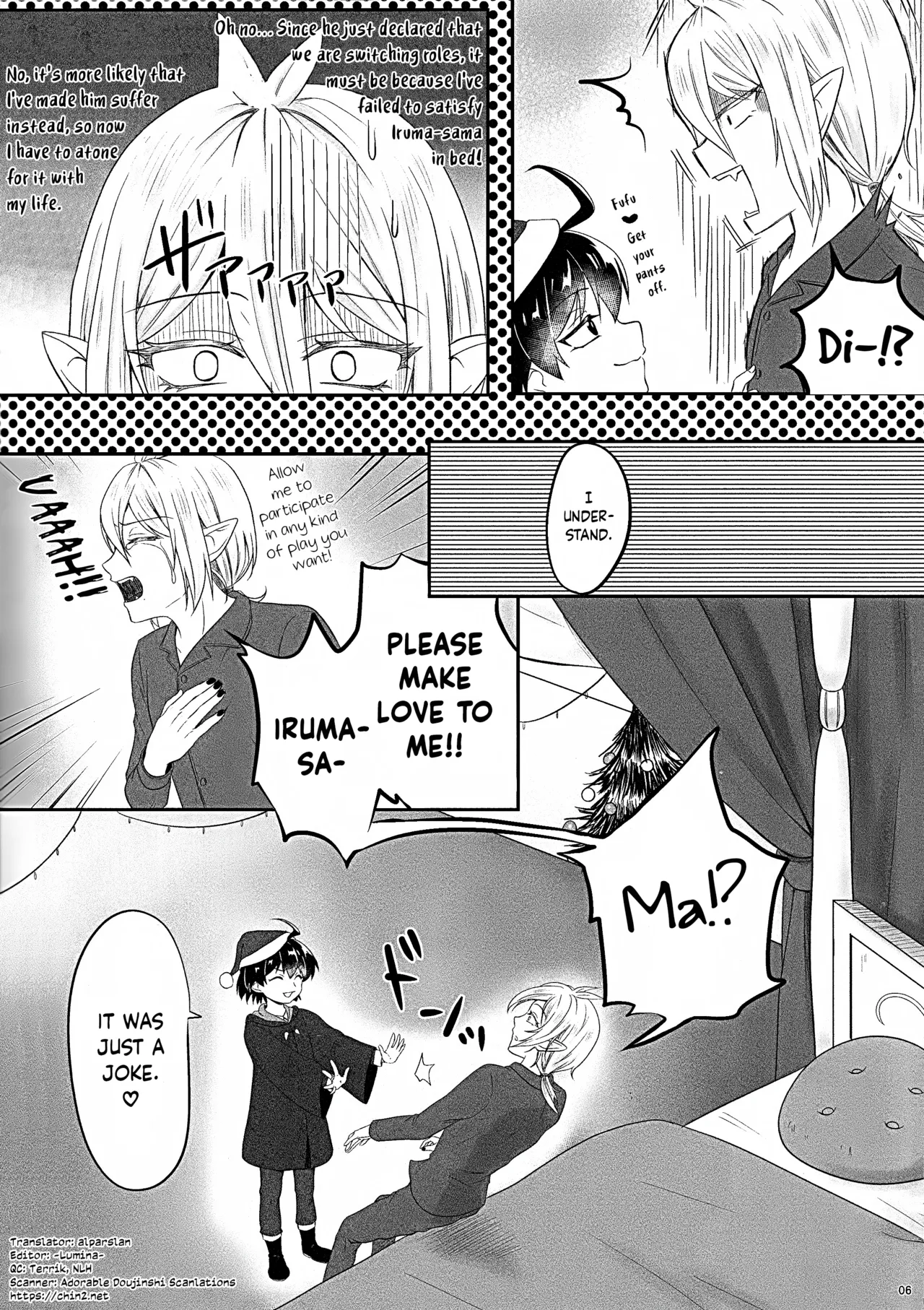 Aku Santa ga Yattekita | A Devilish Santa Came to Town page 5 full