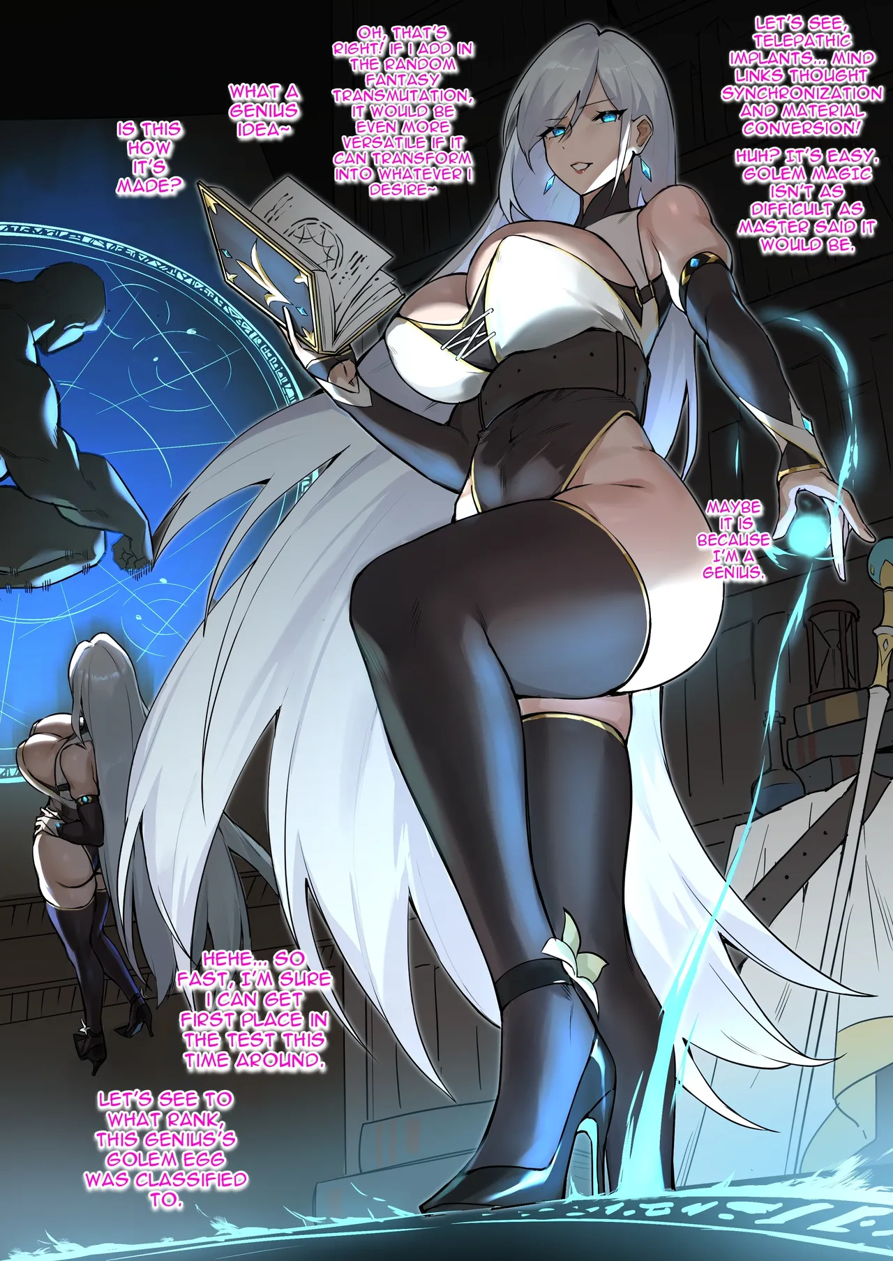 S-Class Adventurer X Golem Magic Exam x Extras page 10 full