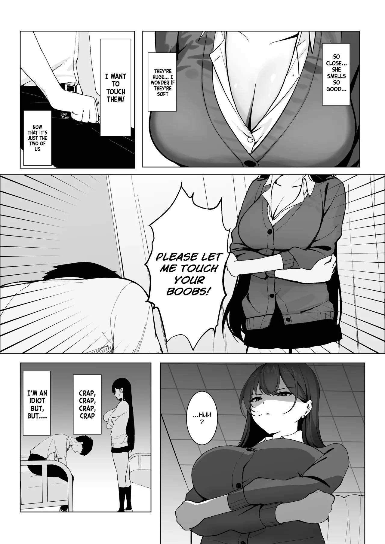 The most feared senpai in school is a pushover and can't even refuse lewd requests page 6 full