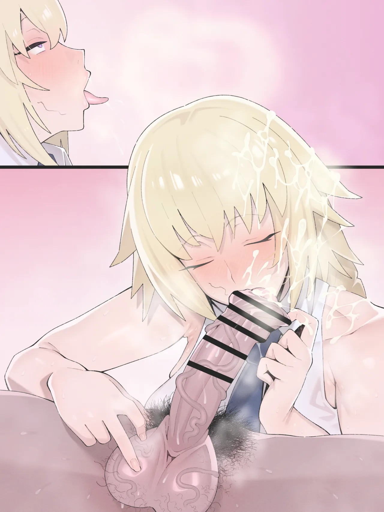 ジャンヌお姉ちゃんに臭チ〇ポチェックされるやつ page 4 full