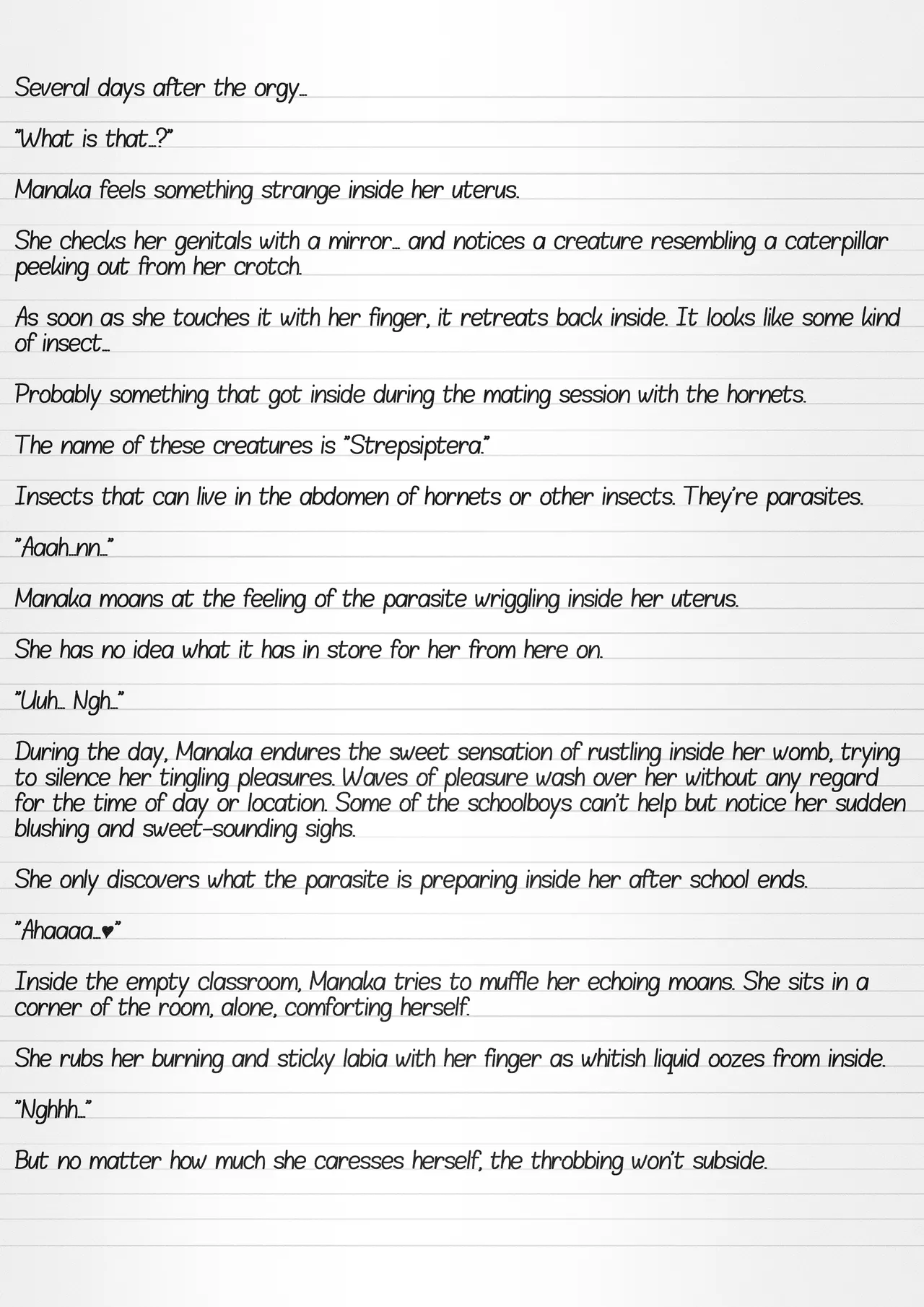 Misuke's Short Stories #31 - Strepsiptera Sex page 5 full