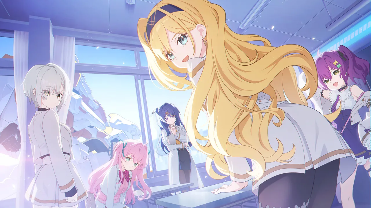 MUV-LUV新作 ガールズガーデン公式漫画 page 1 full