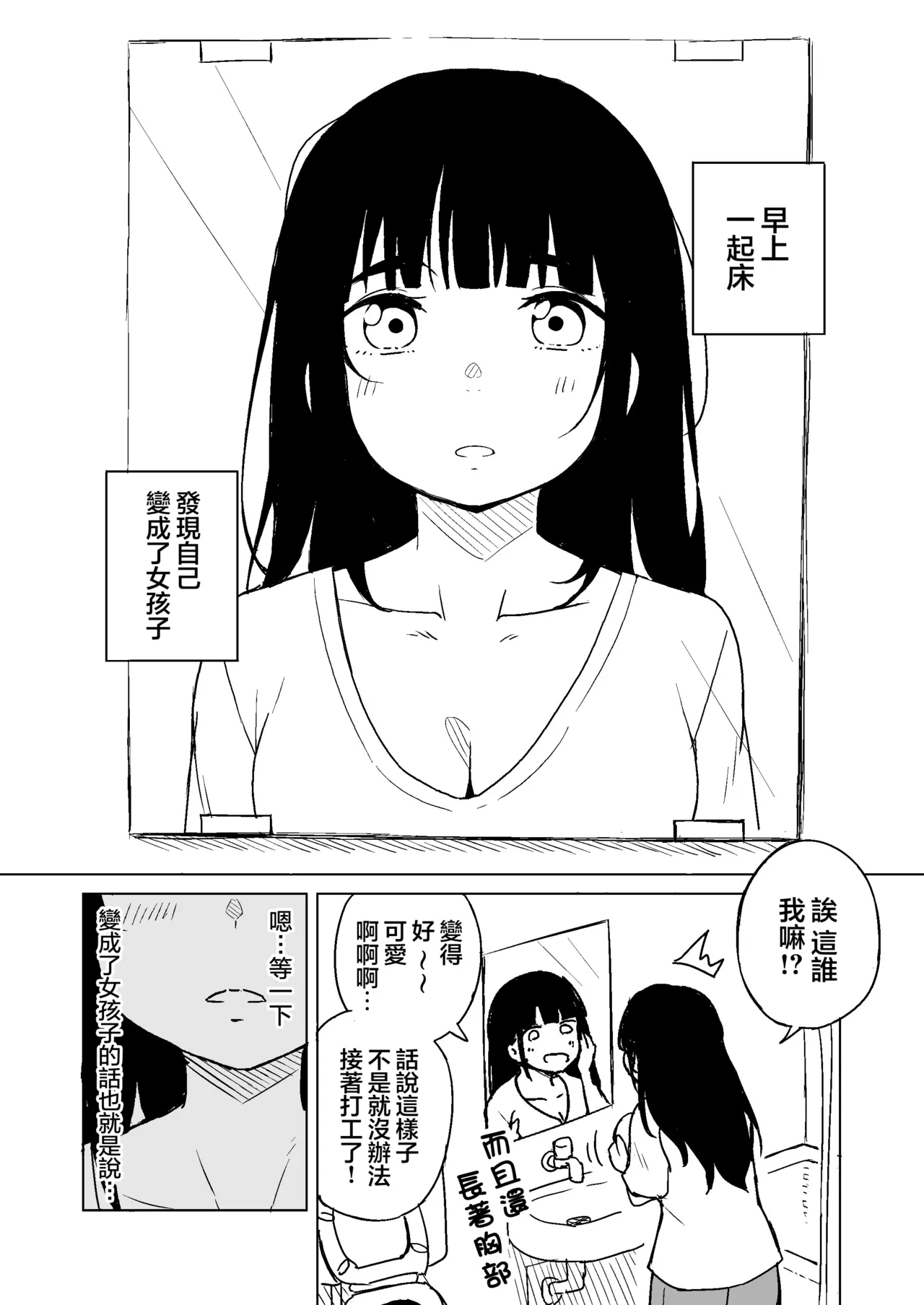 TS Shita Otoko ga Papakatsu de Shakkin Hensai o Mokuromu ga Commushou de Mattaku Shaberezu Hotel ni Tsurekomareru Hanashi | TS了的男生企图通过爸爸活还债结果由于交流障完全没能说话于是被带到了酒店的事 page 3 full