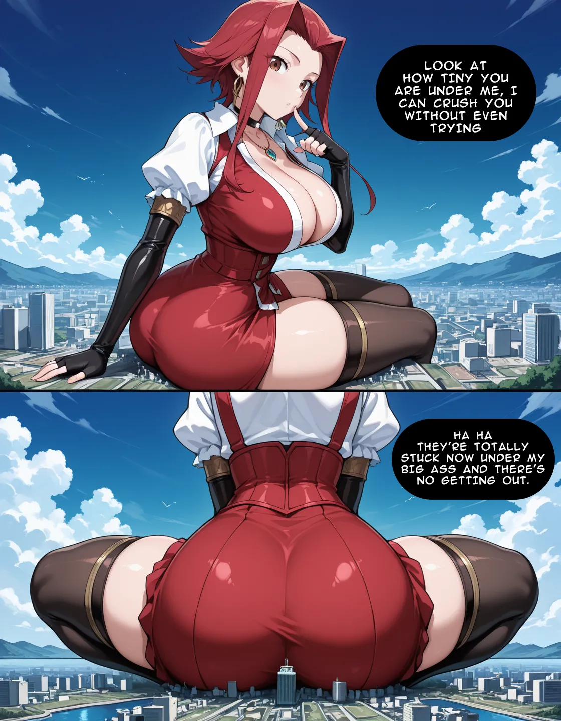 Giantess Comics from GTSDimensionjumper page 5 full