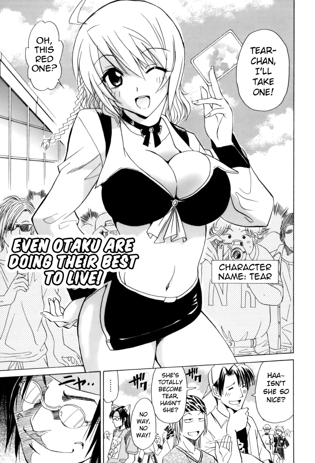 Otaku Datte Ganbatte Ikite Irun Desu!! | Even Otaku are Doing Their Best to Live! page 1 full