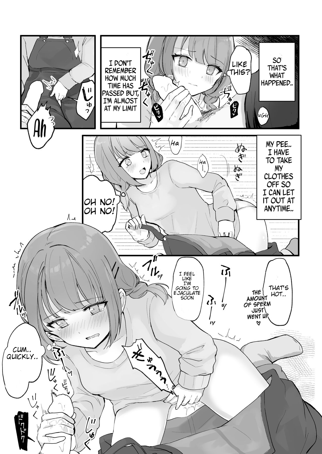 Ejaculating vs Peeing Showdown page 4 full