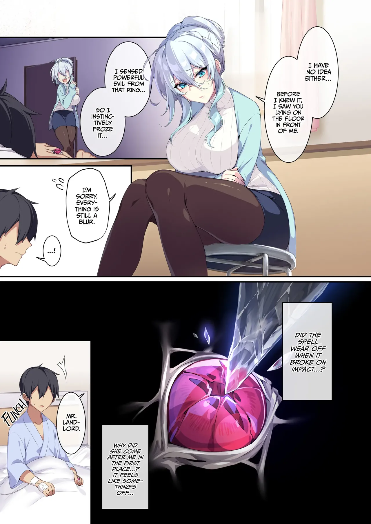 The Shy Snow Woman and The Cursed Ring   Chapter 2 page 8 full