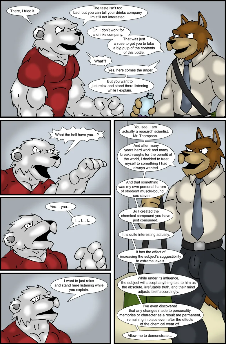 The Muscle House page 3 full