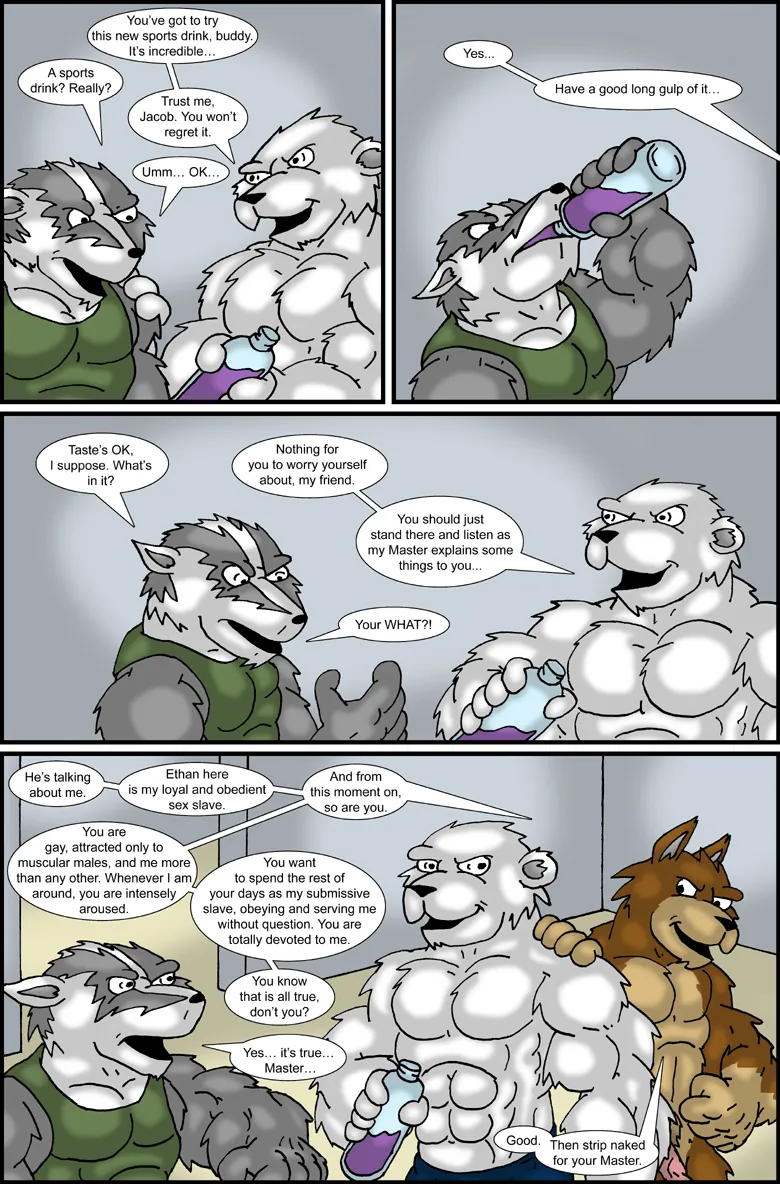 The Muscle House page 9 full