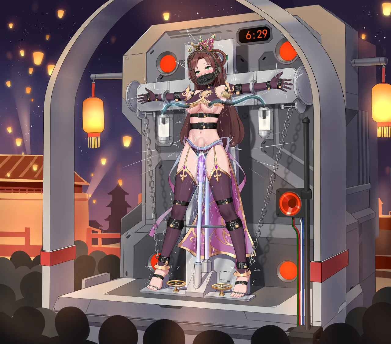 We want her to play a game page 1 full