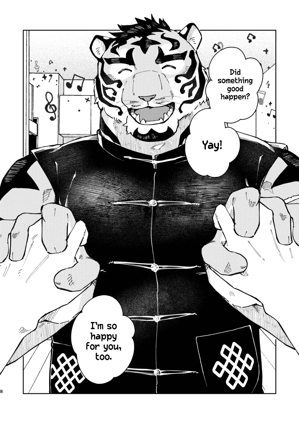 Anata no Koto o Daaisukina Tora no Hon | The Tiger Who Really Loves You page 8 full