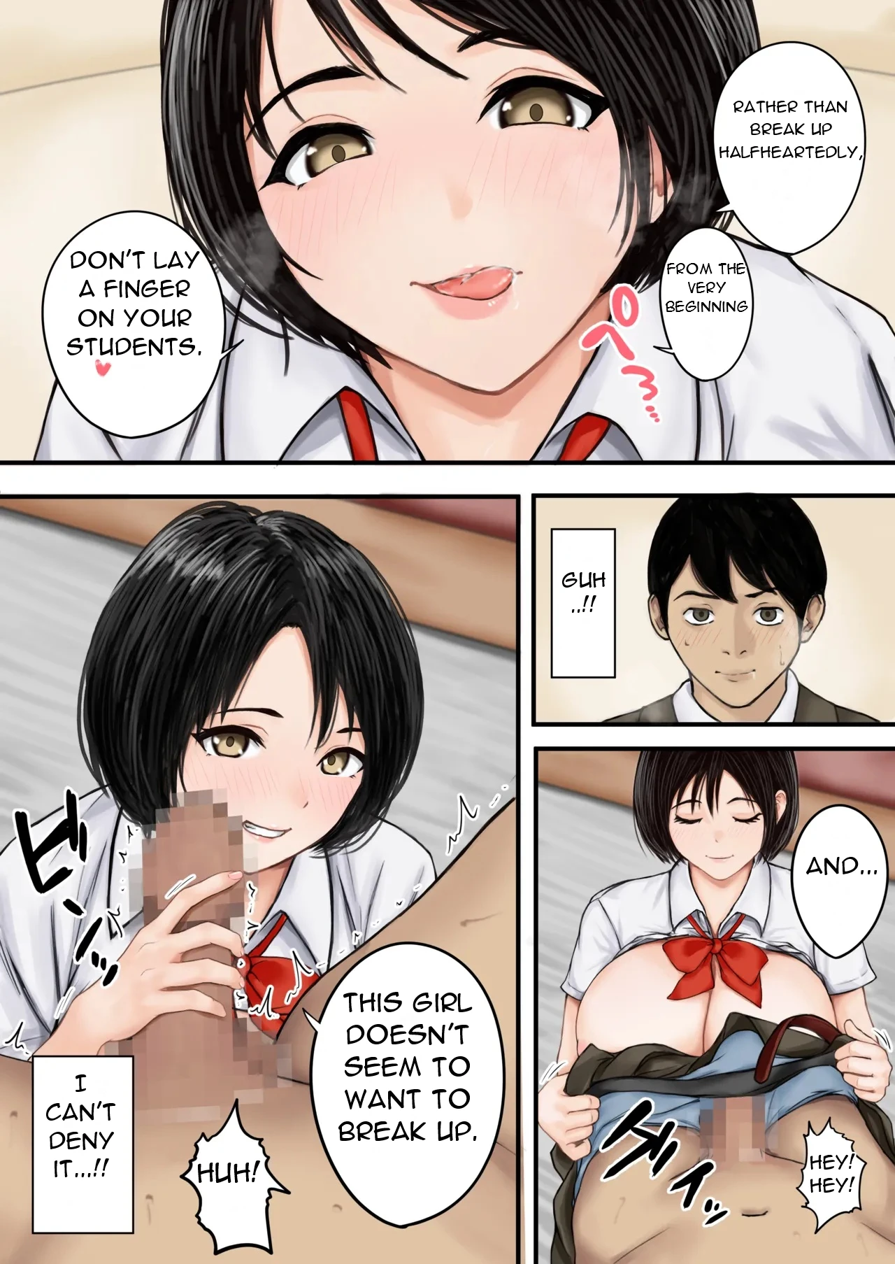 Kyou mo Oshiego no Yuuwaku ni Katenai - I Couldn't Resist My Student's Temptation Again Today page 10 full