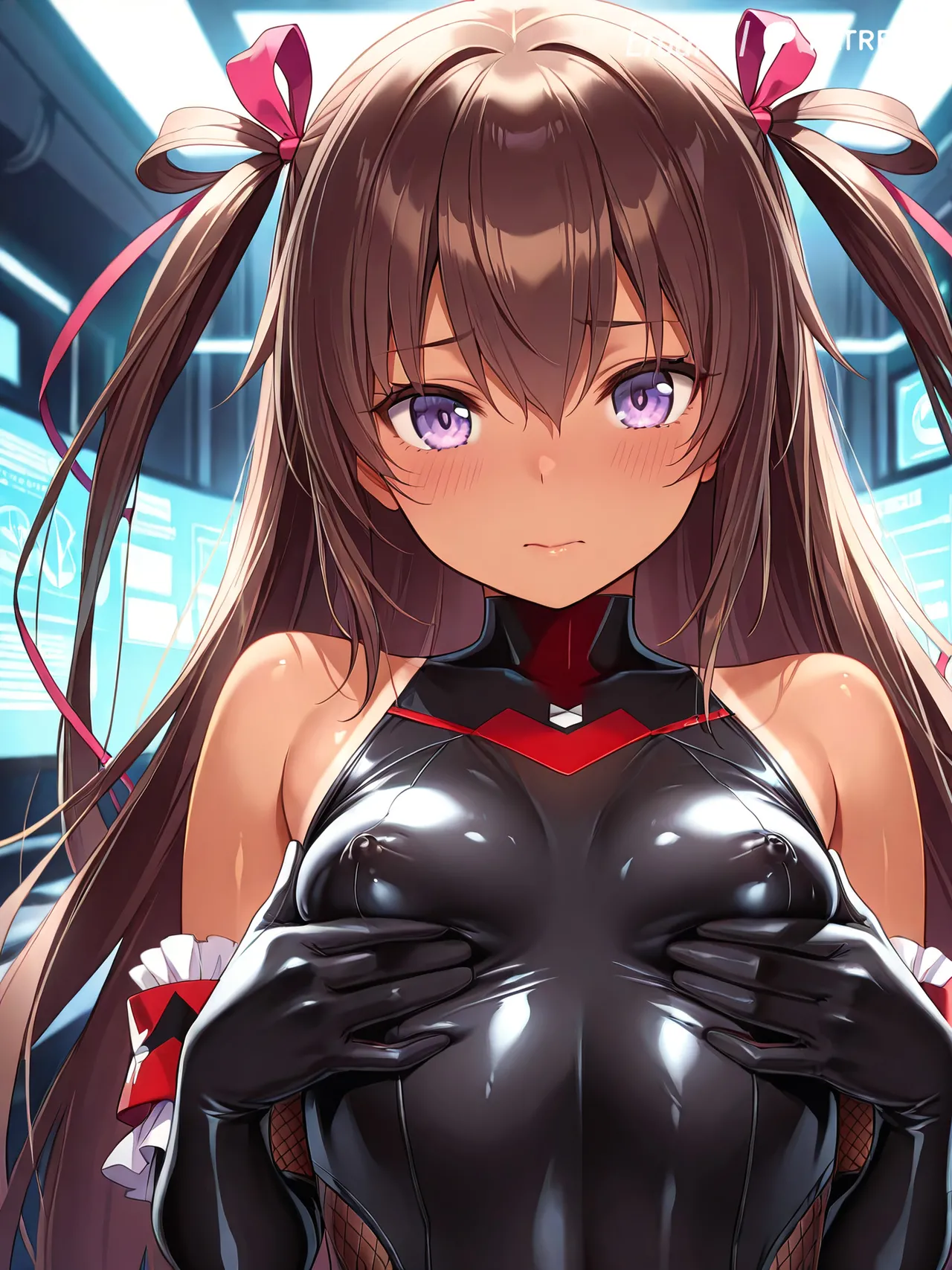 Taimanin Lilith Breast Expansion page 1 full