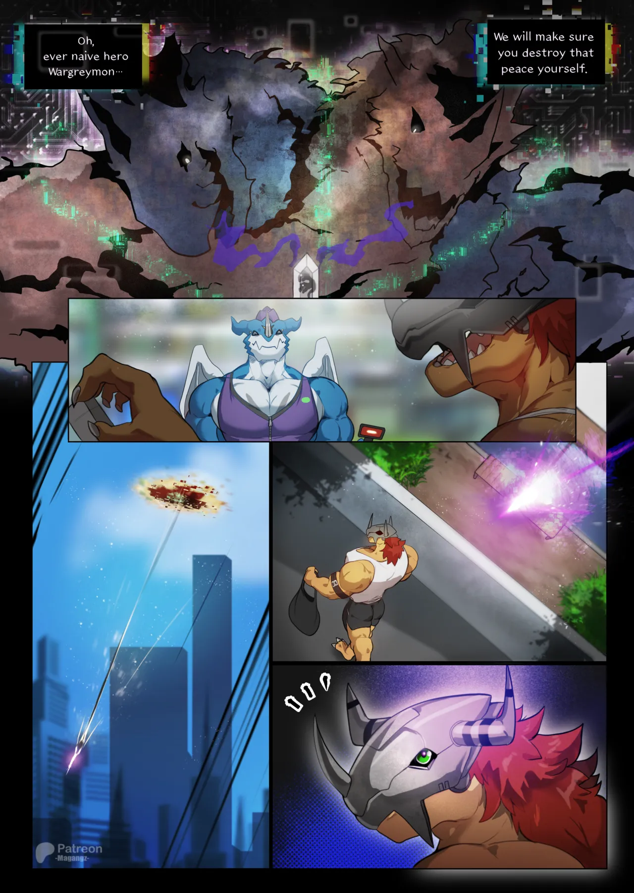 Corrupted brave Eng part 1,2,3,4 page 8 full