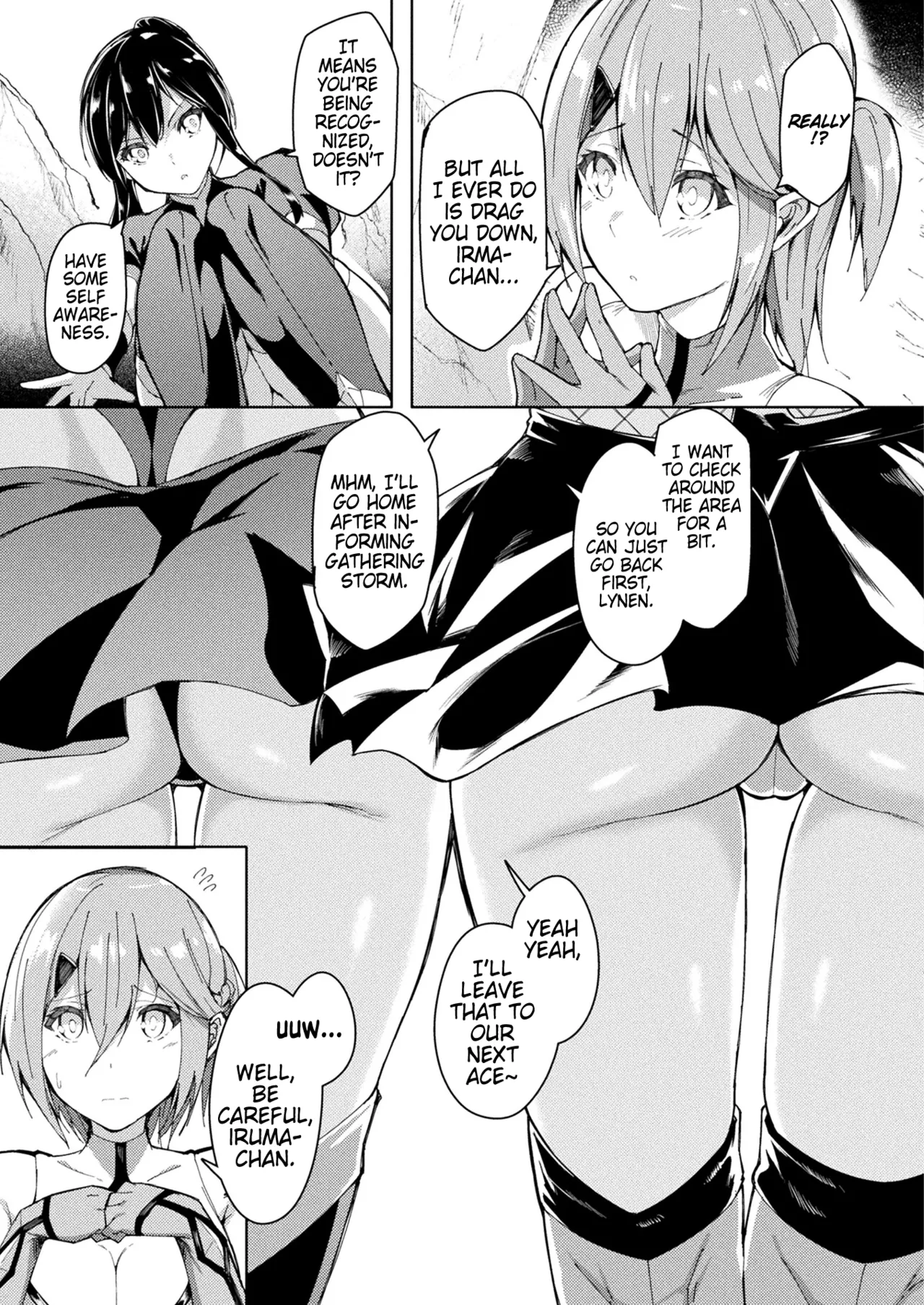 Taima Senshi Iruma&Rinen ~Yami ni Somaru Kizuna~ Zenpen | Exorcist Warriors Irma ＆ Lynen ~A Bond Dyed in Darkness~ Parts 1&2 page 3 full