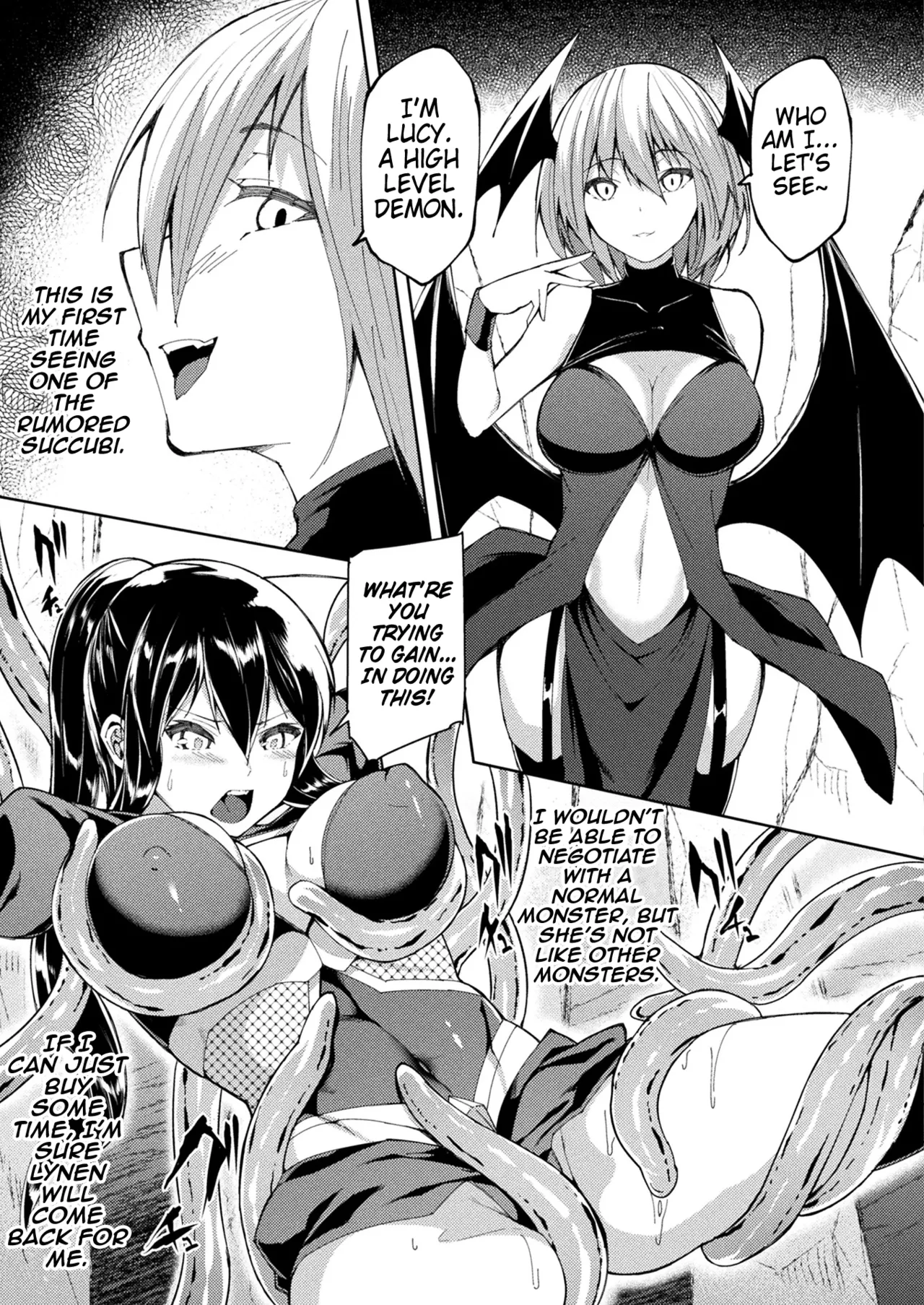 Taima Senshi Iruma&Rinen ~Yami ni Somaru Kizuna~ Zenpen | Exorcist Warriors Irma ＆ Lynen ~A Bond Dyed in Darkness~ Parts 1&2 page 7 full