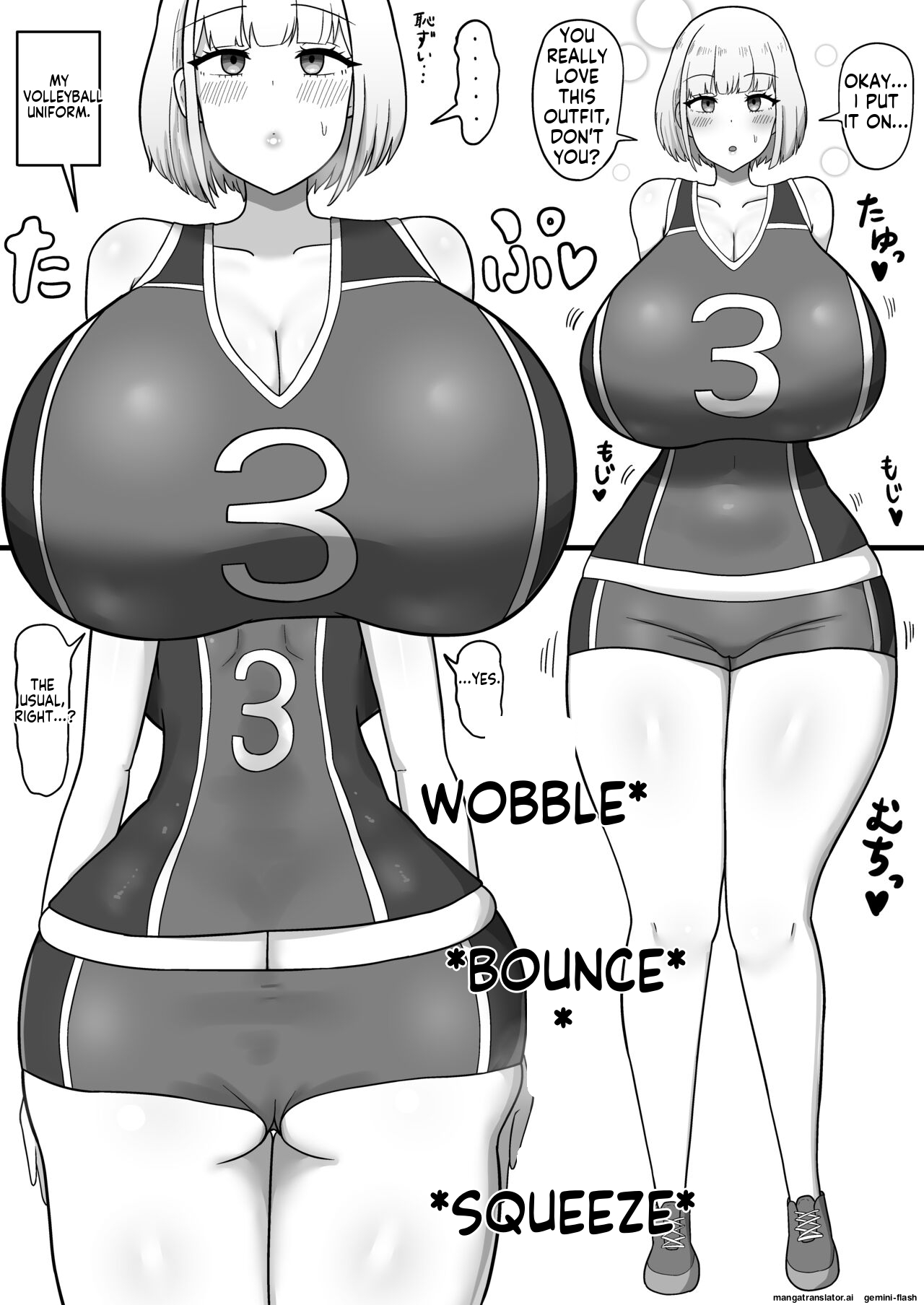 Ikemen Joshi no Volley-bu Kanojo ga Homeless ni Netorareru Hanashi page 4 full