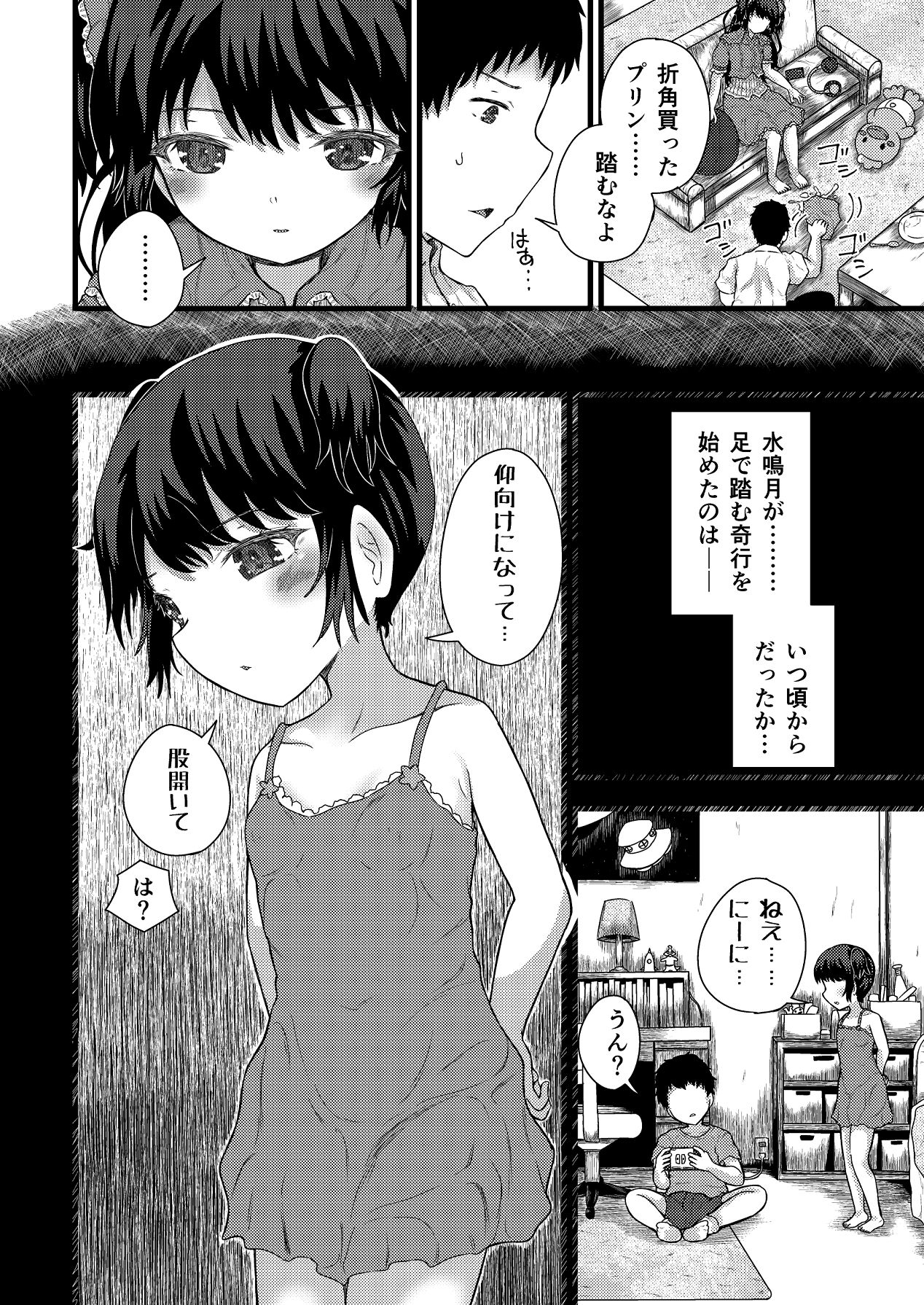 謎陰キャの妹に、今日も俺は踏まれている。 page 10 full