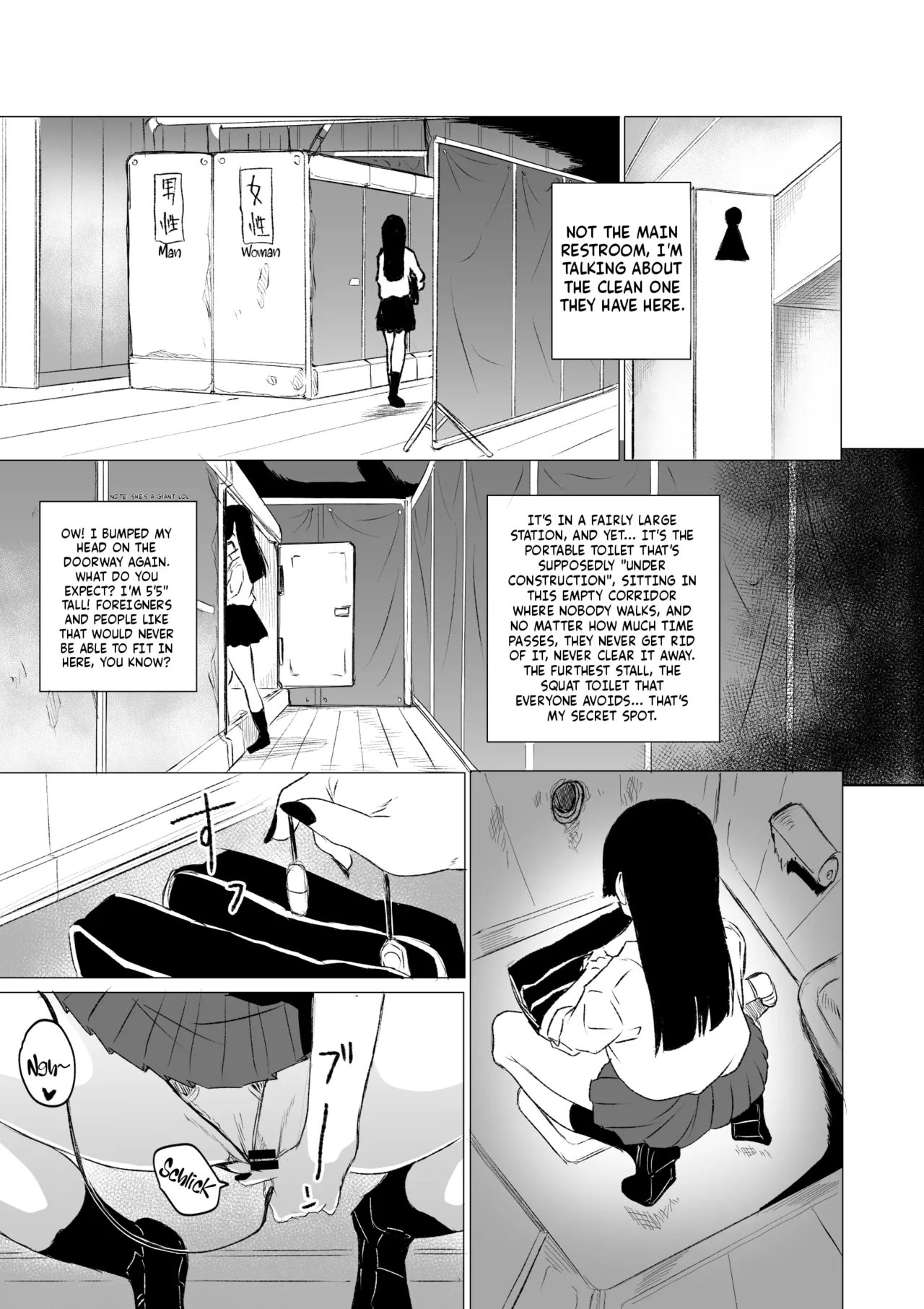 Kyou no Seiheki Fella Chuudoku JK Zenpen | Crazy Sexual Fetish: Fellatio-Addicted High School Girl - Part 1 page 4 full