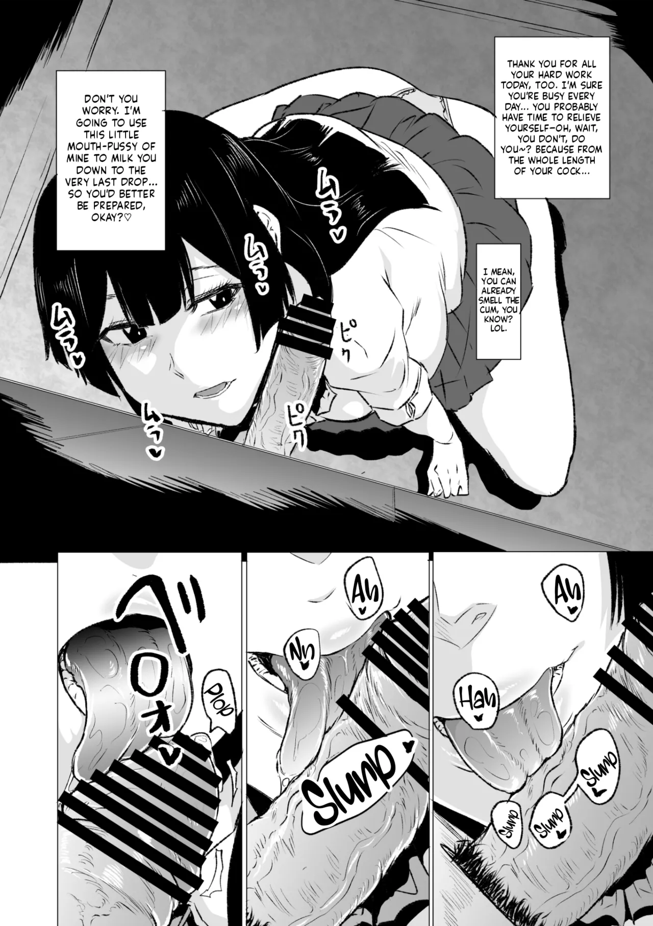 Kyou no Seiheki Fella Chuudoku JK Zenpen | Crazy Sexual Fetish: Fellatio-Addicted High School Girl - Part 1 page 7 full