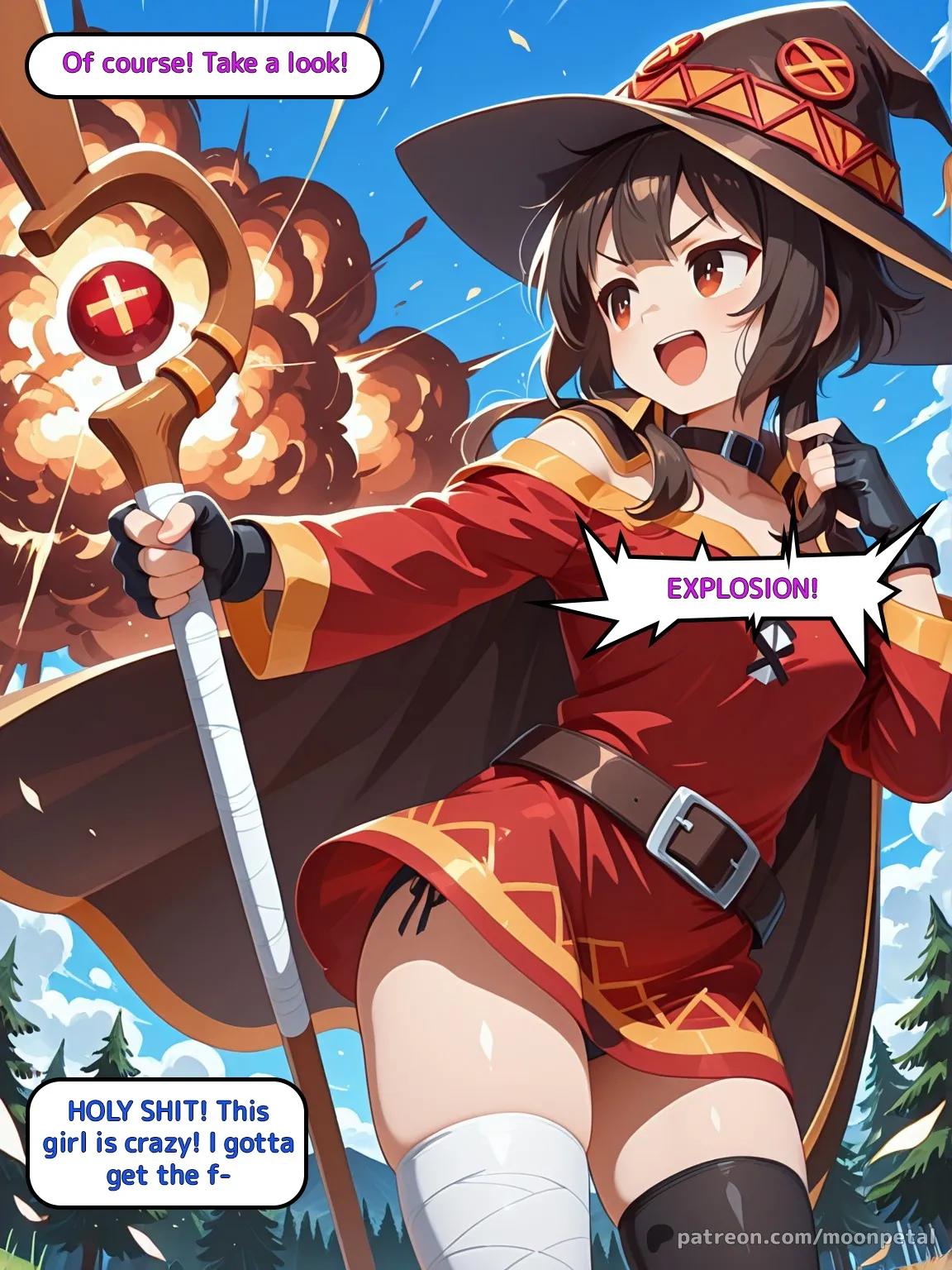 Wanna make a bet? ch. 11 - Megumin page 5 full